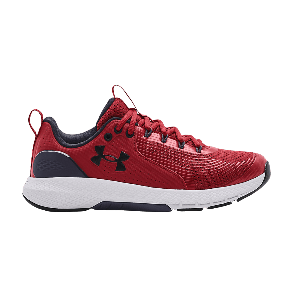 Pre-owned Under Armour Charged Commit 3 'stadium Red'