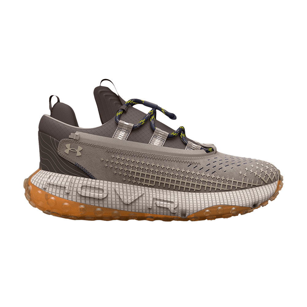 Pre-owned Under Armour Hovr Summit Fat Tire Delta 'ghost Grey Onyx White'
