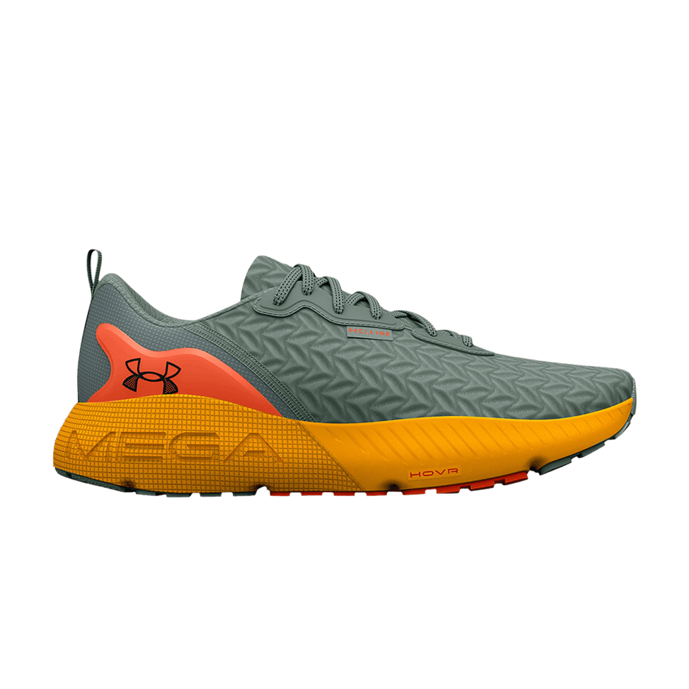 Pre-owned Under Armour Hovr Mega 3 Clone 'opal Green Orange Shock'
