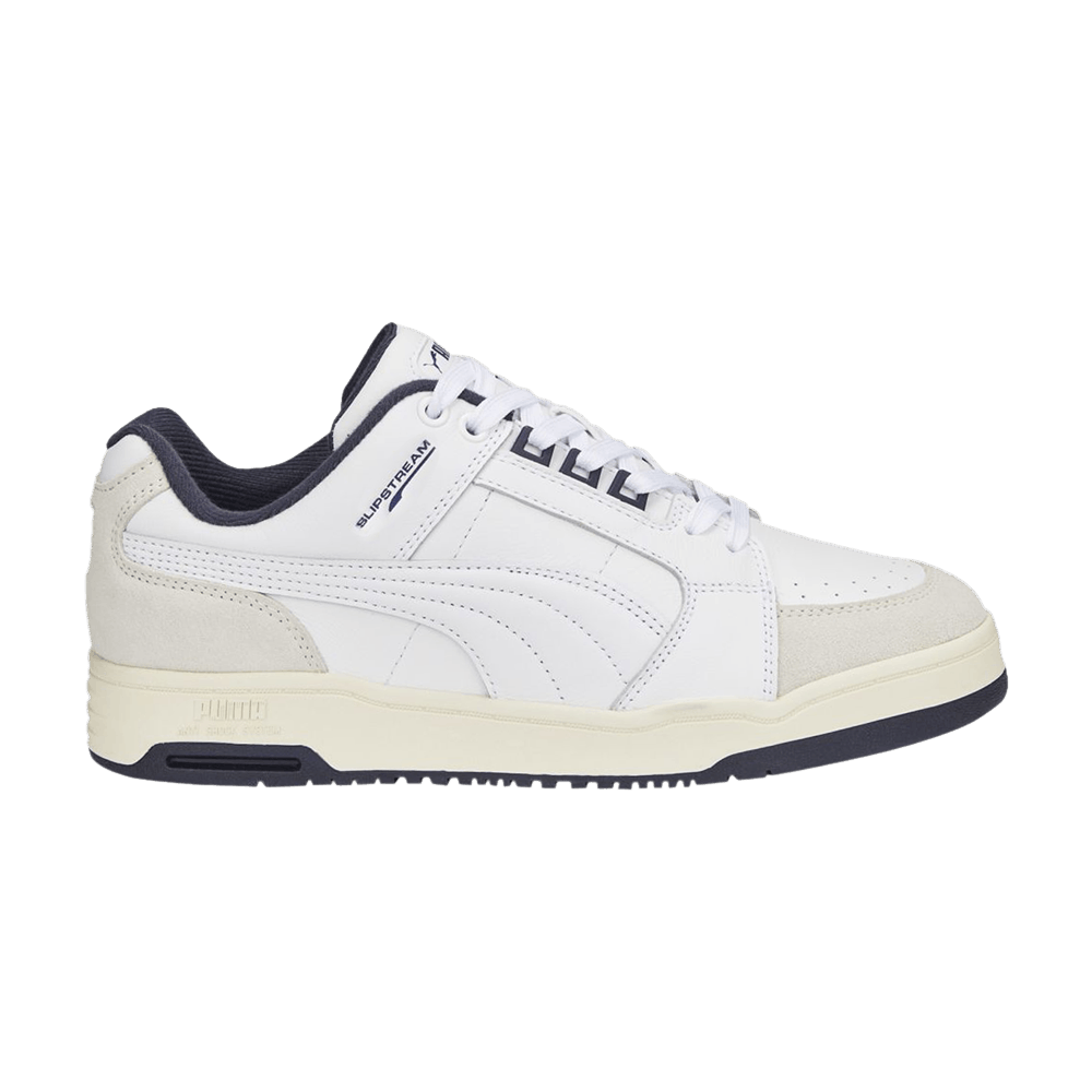 Pre-owned Puma Slipstream Lo Retro 'white New Navy'
