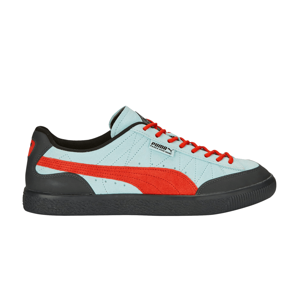 Pre-owned Puma Perks And Mini X Clyde Rubber 'pam Island' In Blue