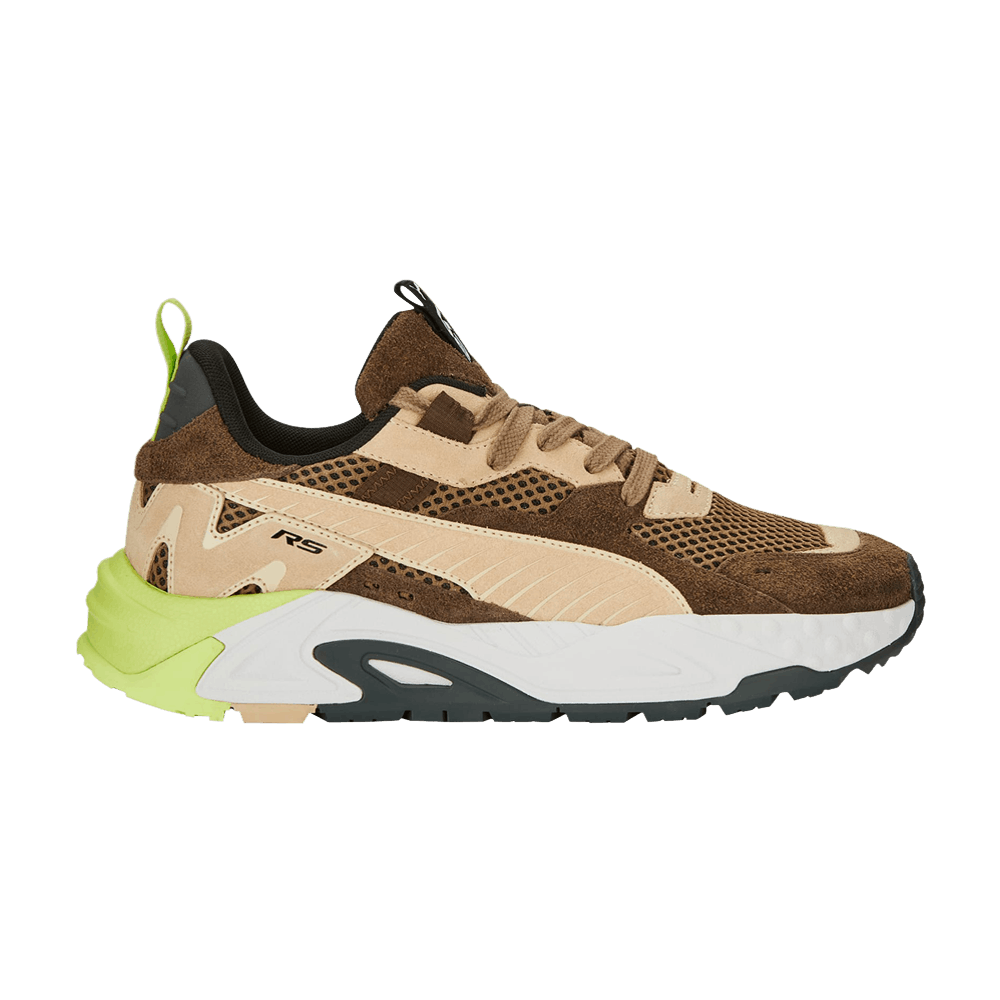Pre-owned Puma Rs-trck Horizon 'totally Taupe' In Brown