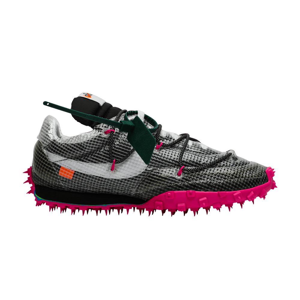 Off-White x Wmns Waffle Racer 'Fuchsia'