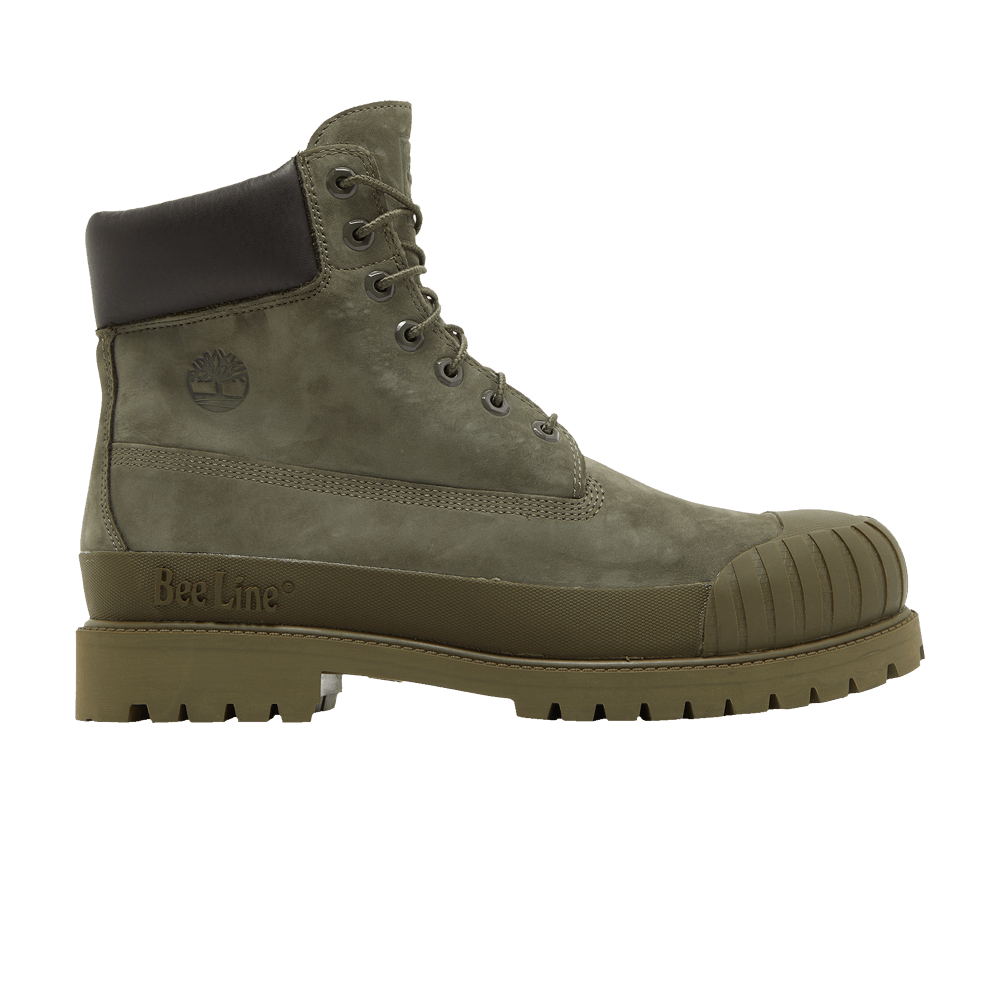 Bee Line x Timberland 6 Inch Premium Rubber Toe Boot 'Dark Green'
