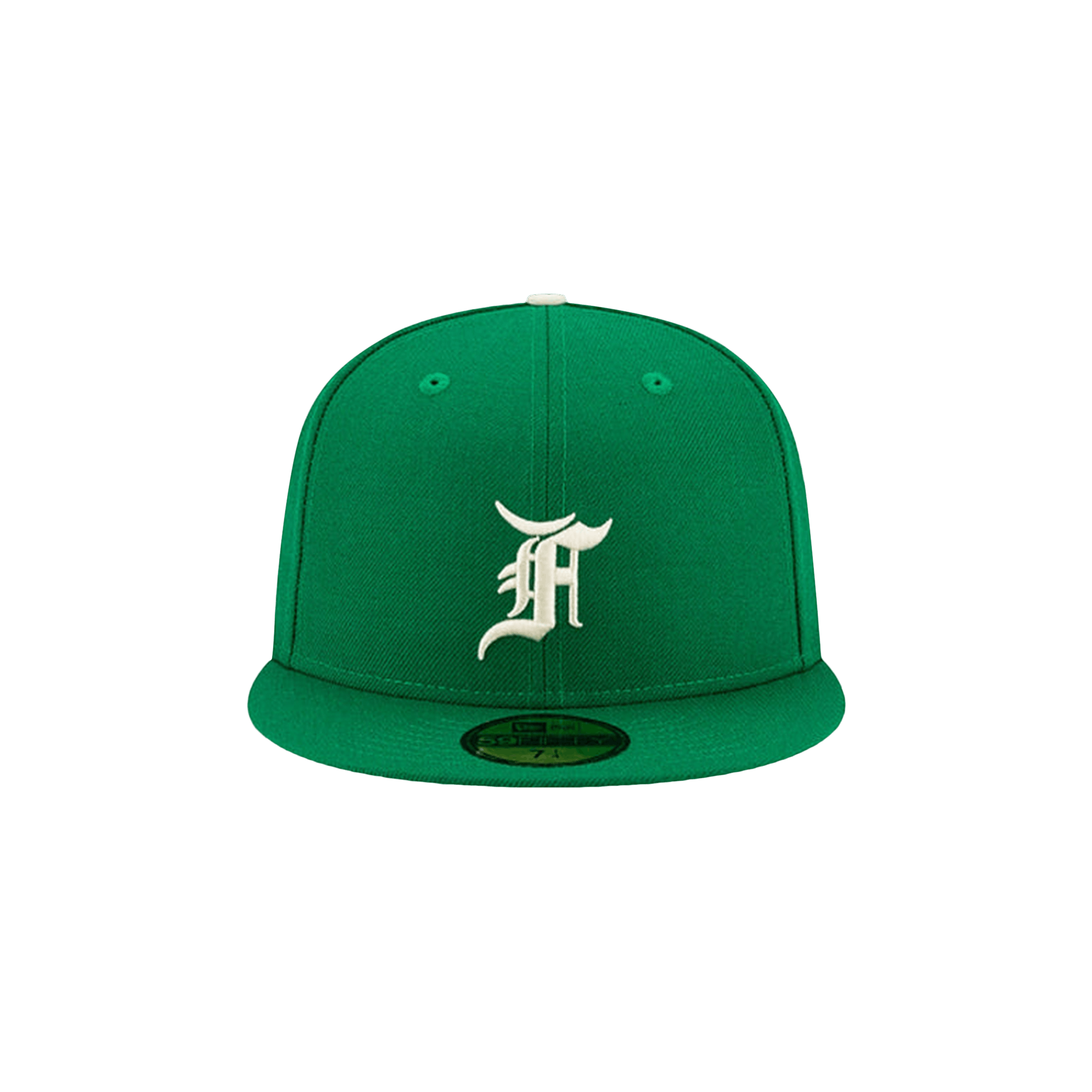 Pre-owned Essentials Fear Of God  X New Era 59fifty Fitted Cap 'green'