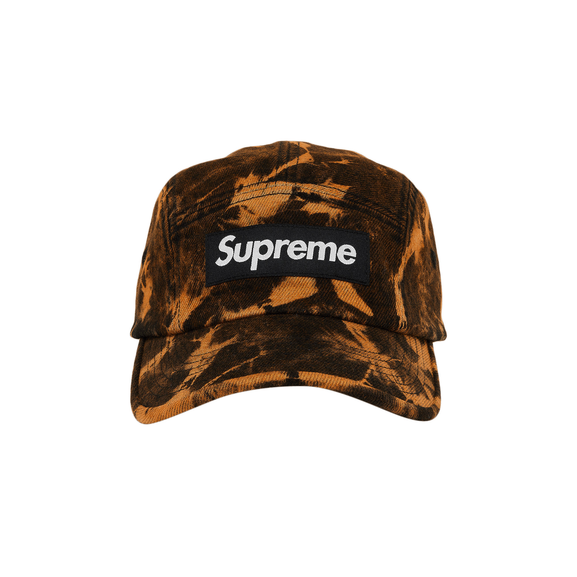 Supreme Denim Camp Cap 'Dyed Rust'