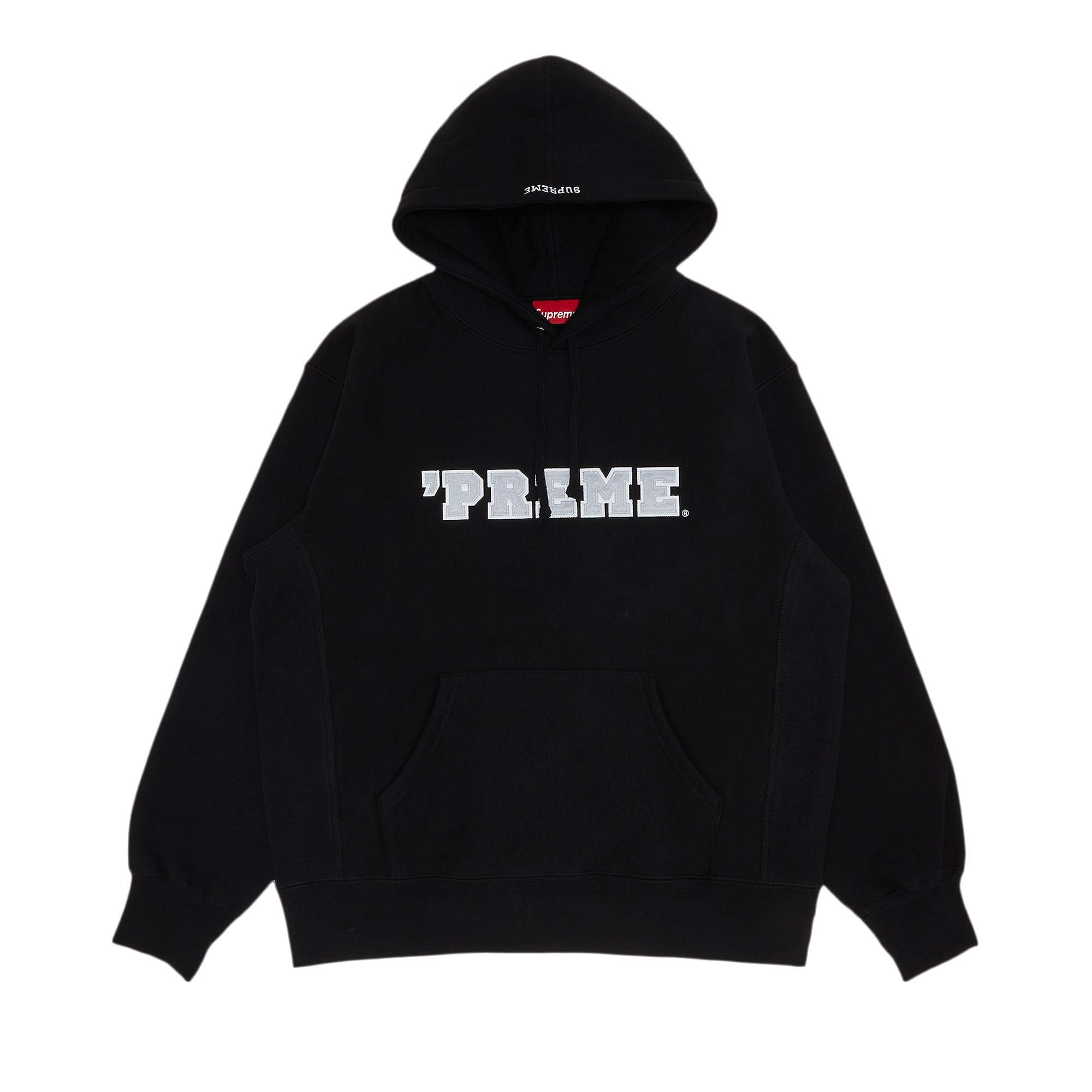 Pre-owned Supreme 'preme Hooded Sweatshirt 'black'