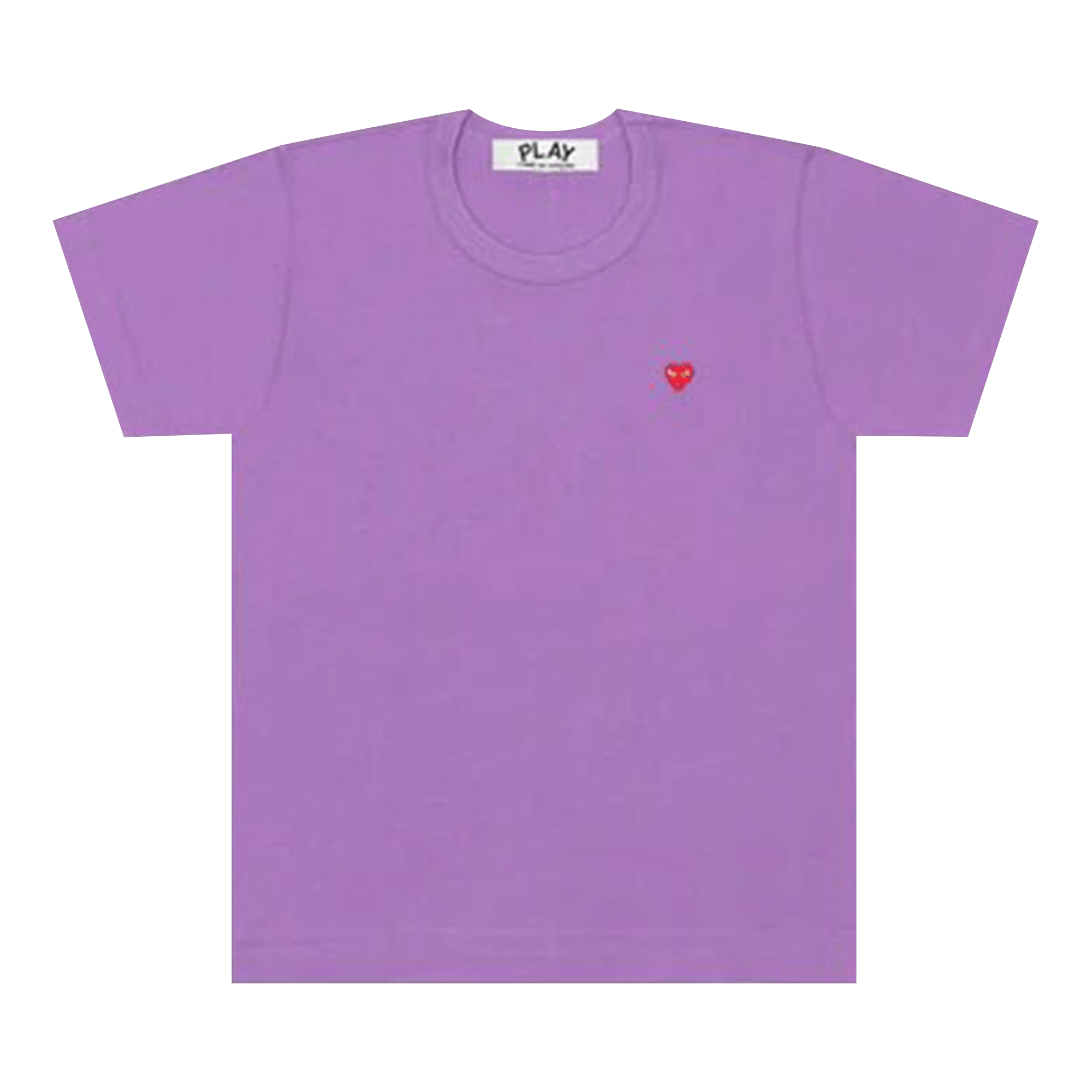 Comme des Garçons PLAY Small Red Heart T-Shirt 'Purple'