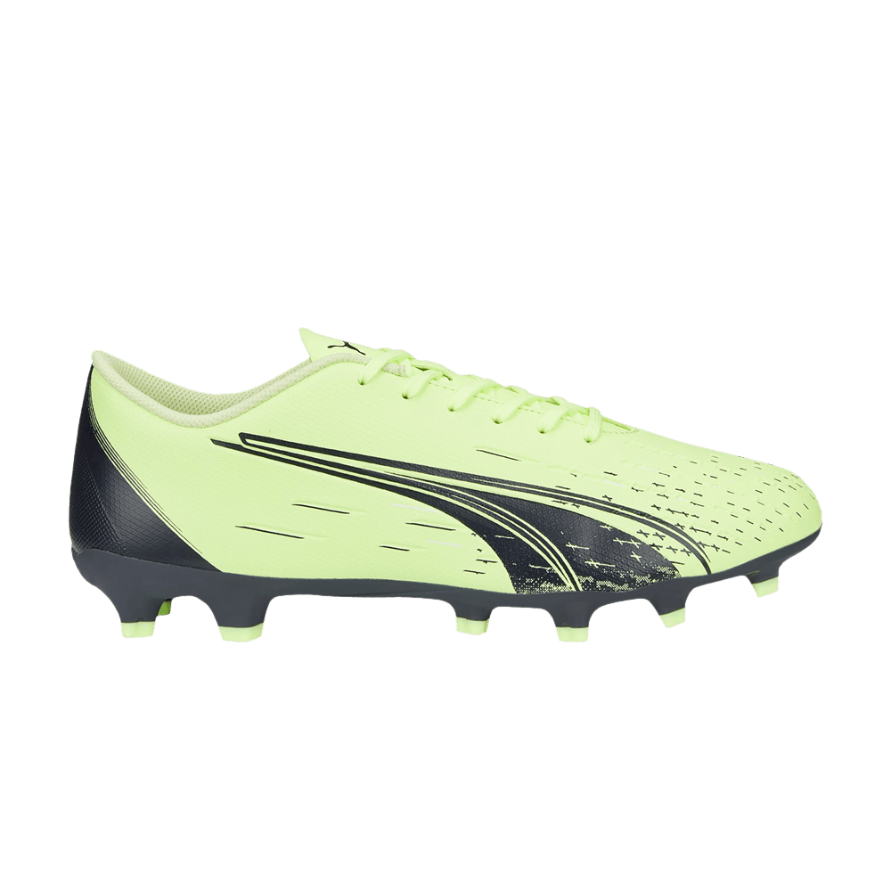 Pre-owned Puma Ultra Play Fg Ag 'fizzy Light' In Green