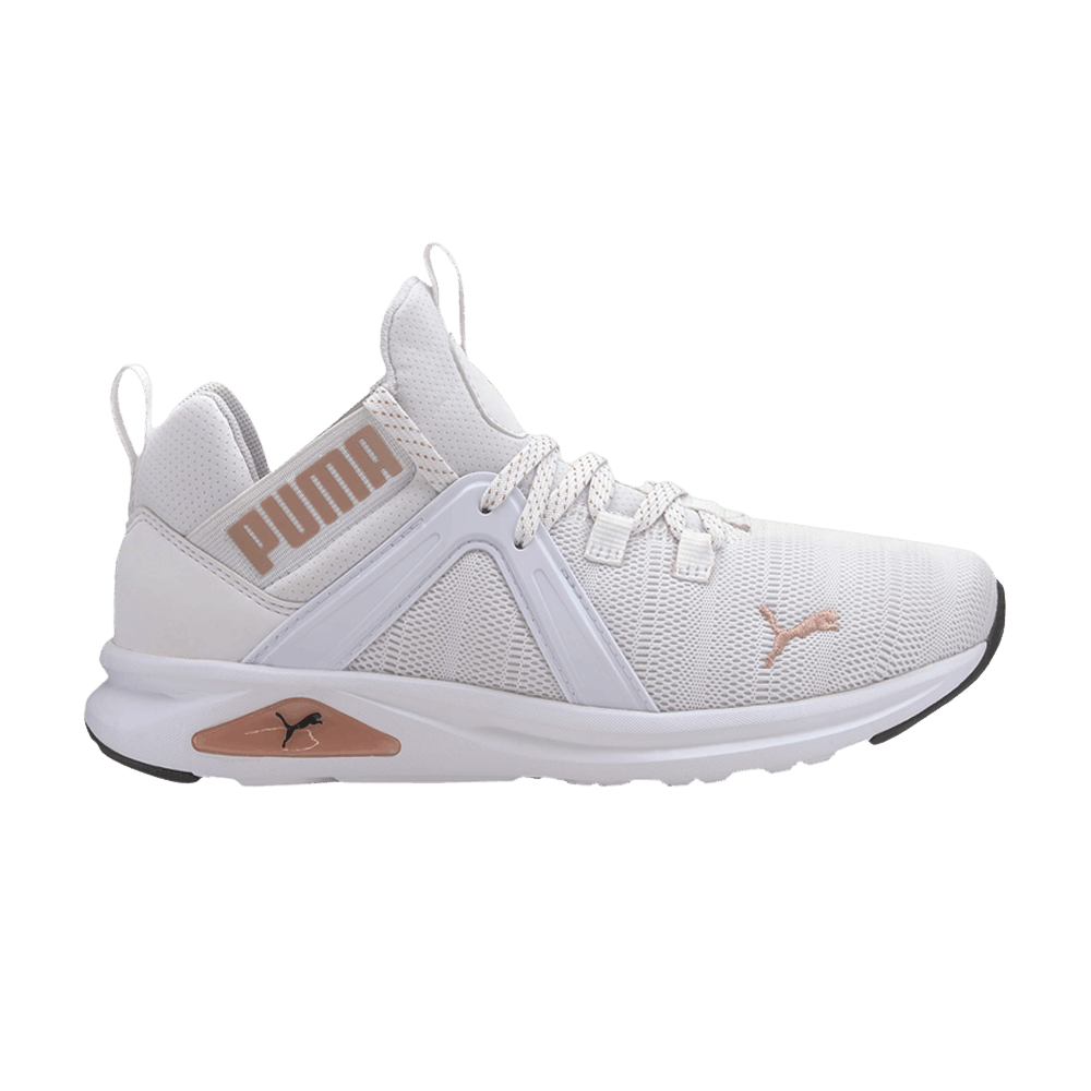 Pre-owned Puma Wmns Enzo 2 Metal 'white Rose Gold'