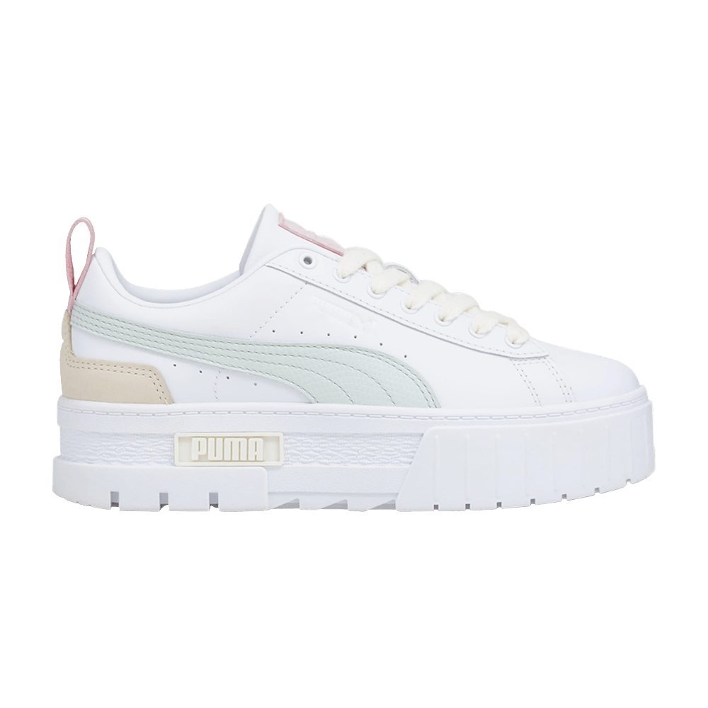 Pre-owned Puma Wmns Mayze Luxe 'white Mint'
