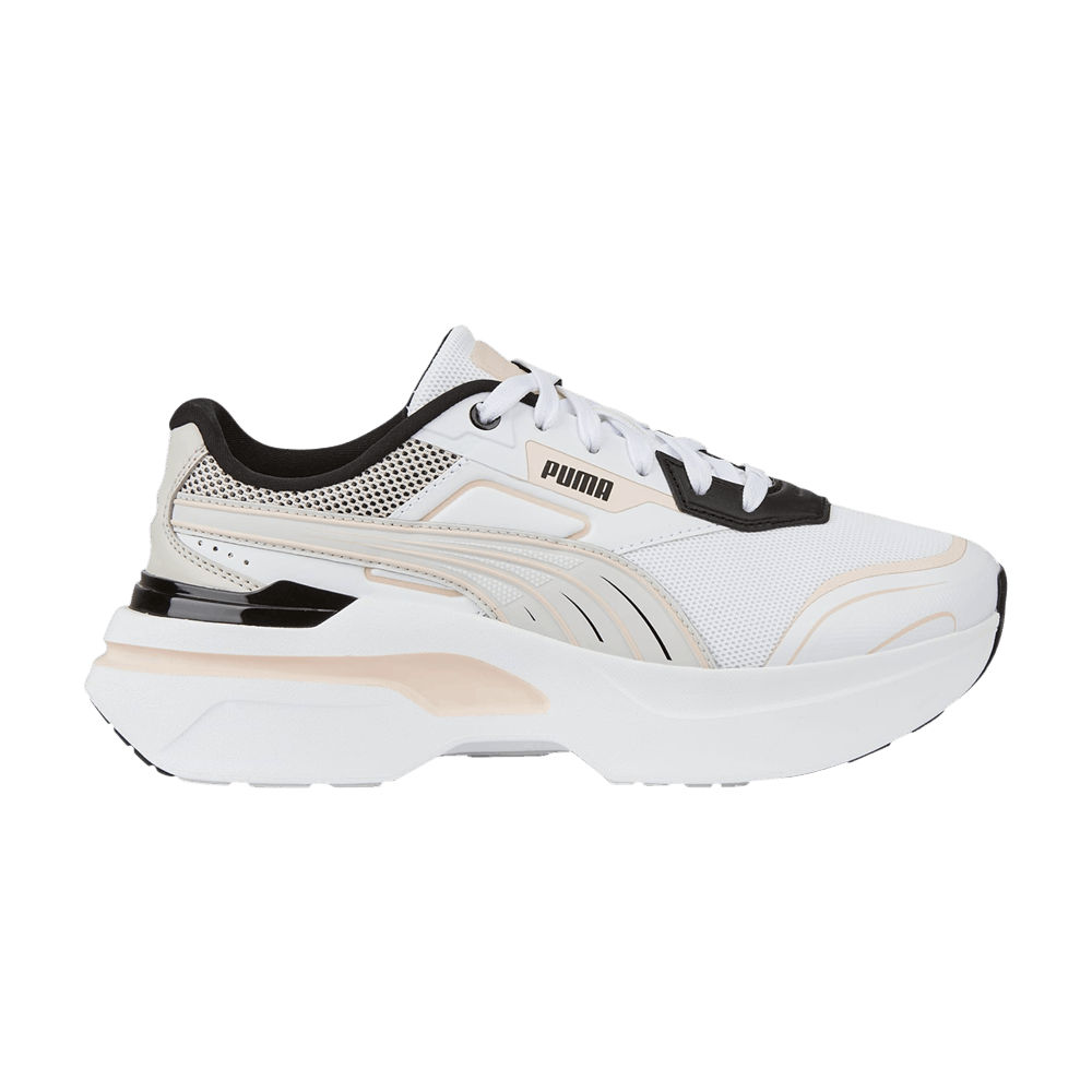 Pre-owned Puma Wmns Kosmo Rider Feminine Tech 'white Island Pink'