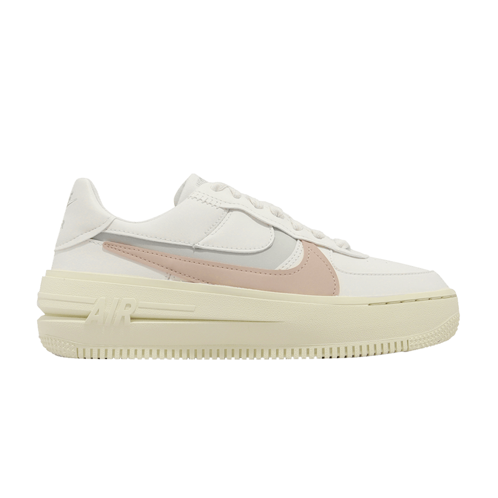 Pre-owned Nike Wmns Air Force 1 Plt.af.orm 'sail Arctic Orange' In White