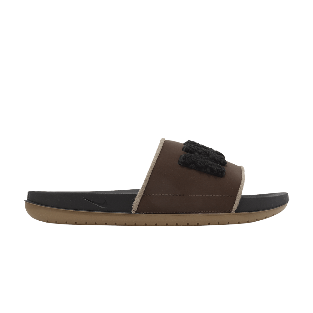 Pre-owned Nike Offcourt Slide Se 'cacao Wow' In Brown