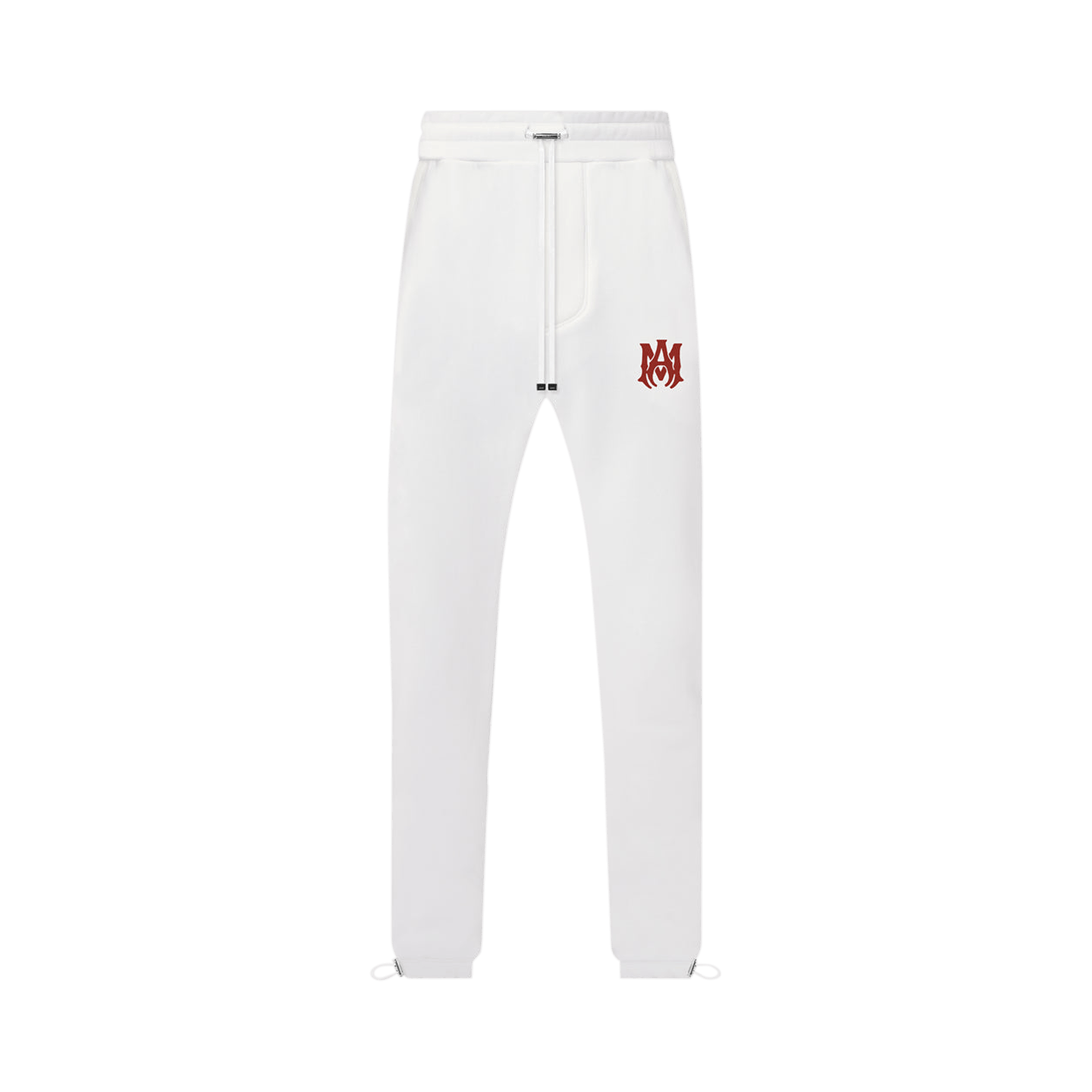 Pre-owned Amiri Ma Logo Sweatpant 'white/red'