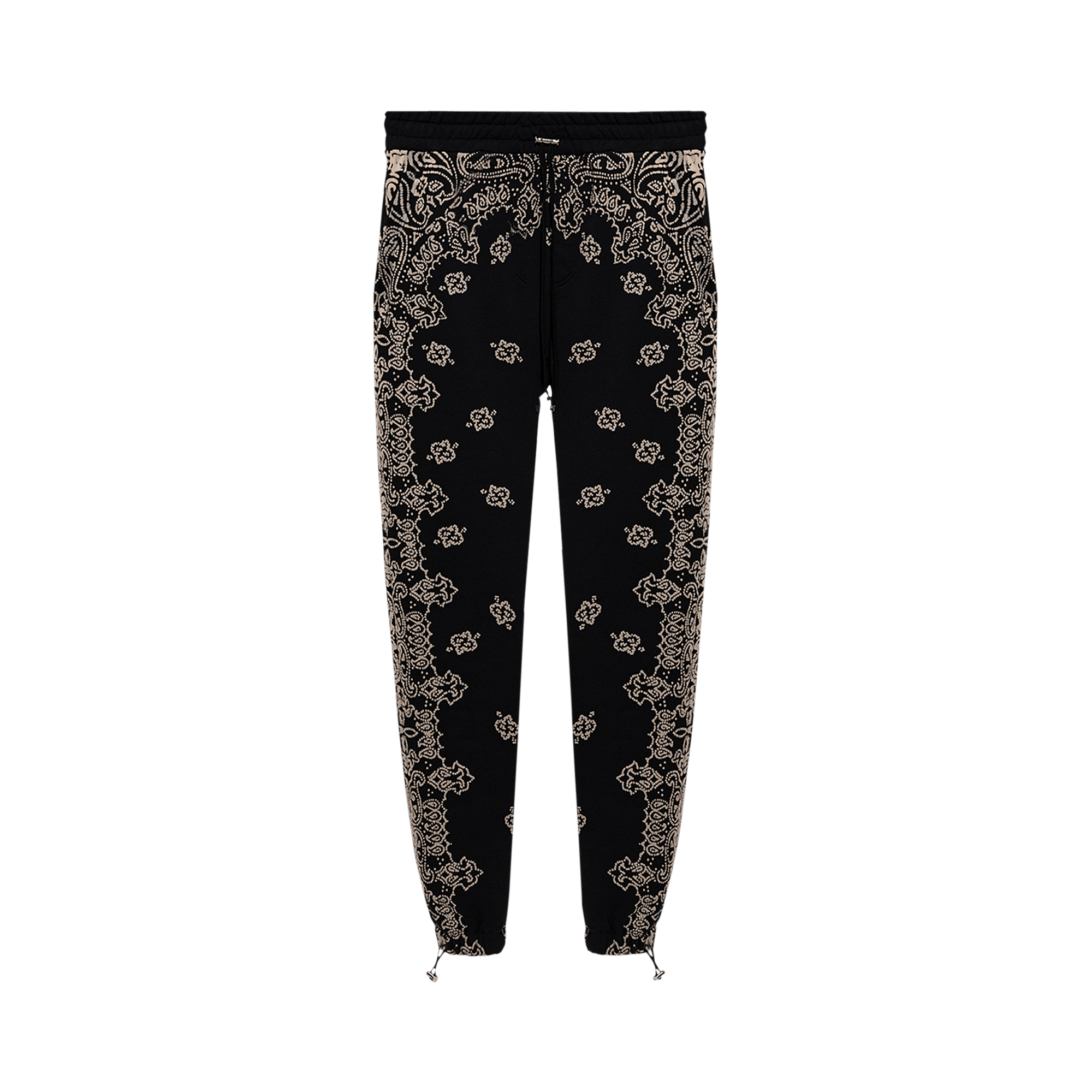 Pre-owned Amiri Bandana Bleach Sweatpants 'black'