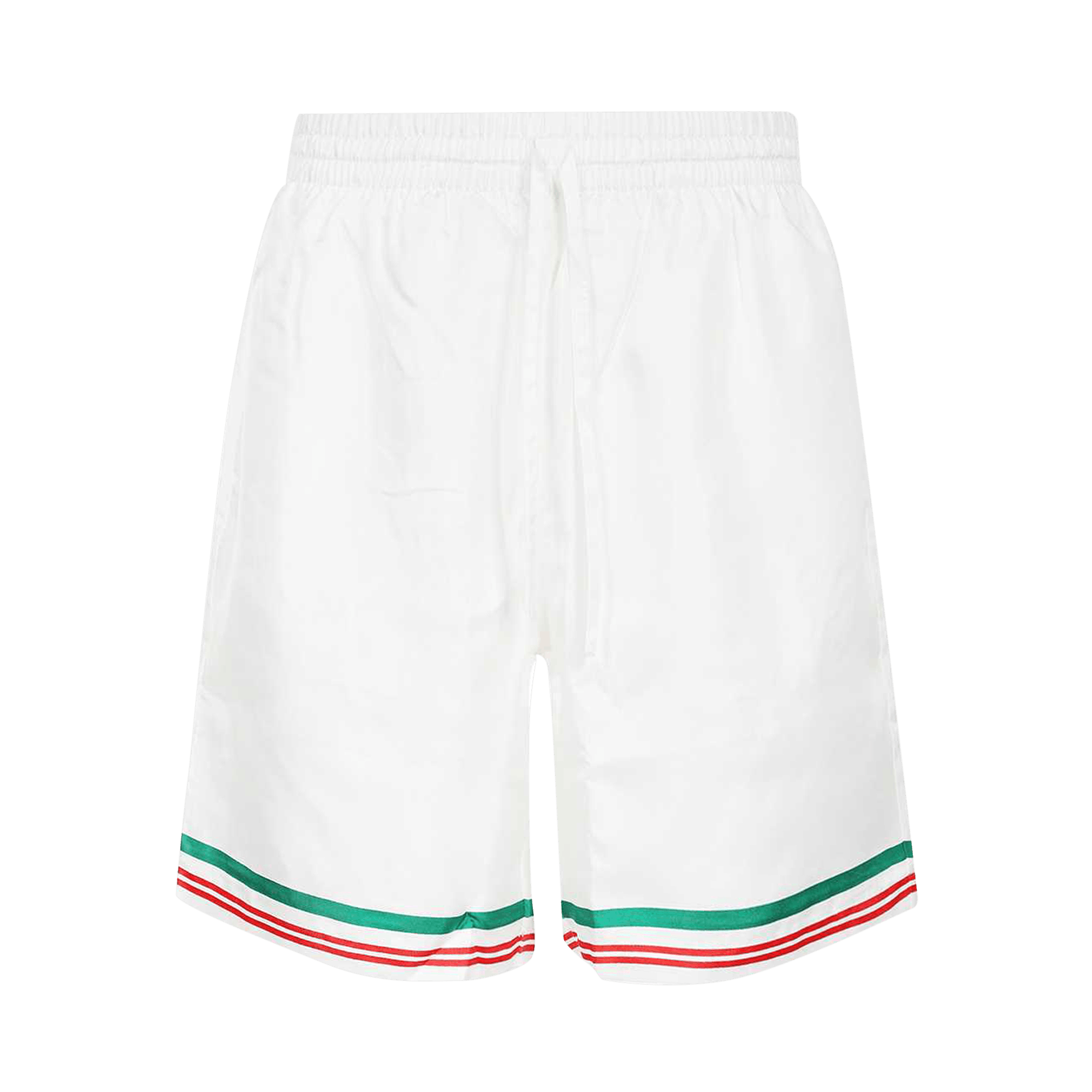 Pre-owned Casablanca Silk Shorts With Drawstrings ' Paravion' In Multi-color