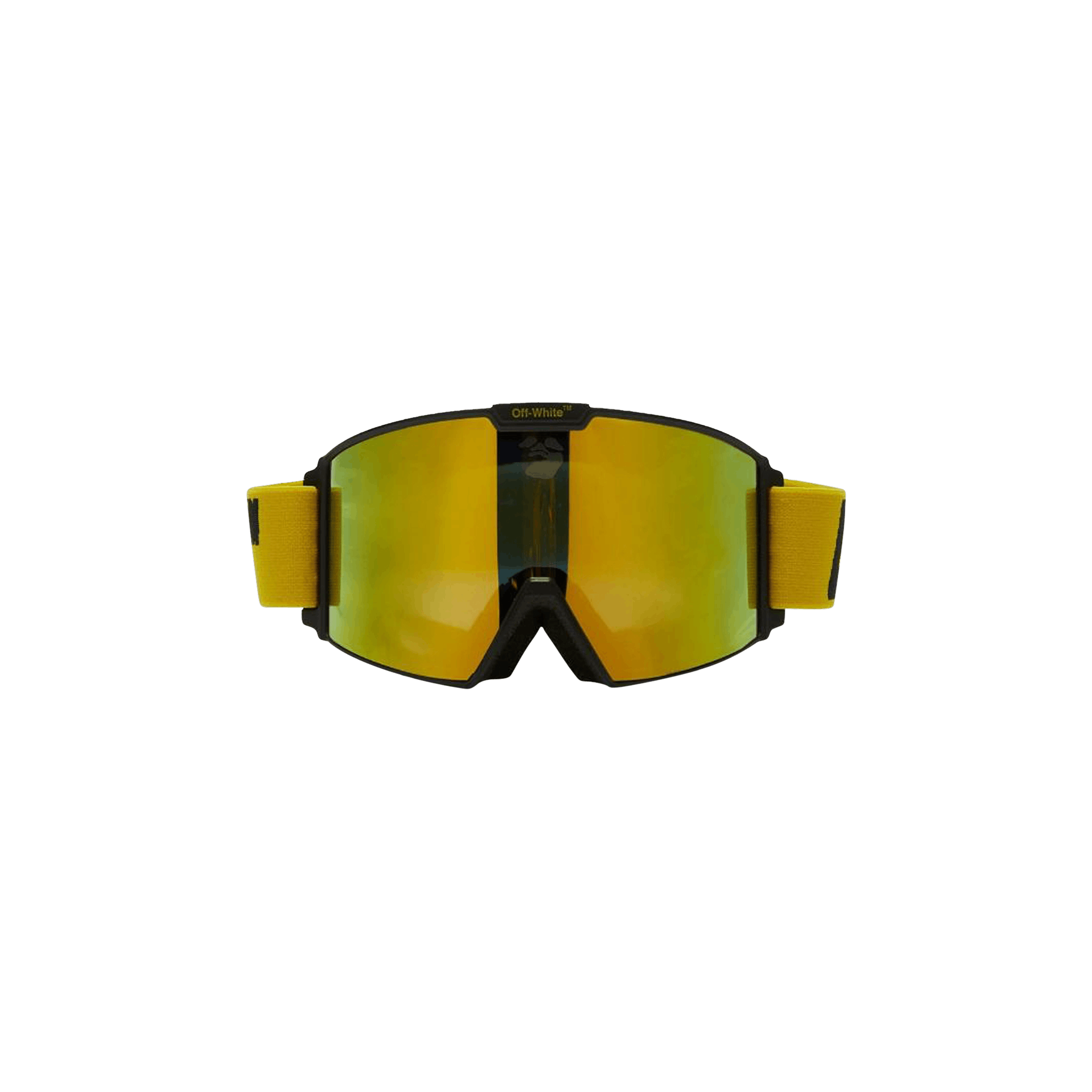 Pre-owned Off-white Ski Goggles 'yellow'