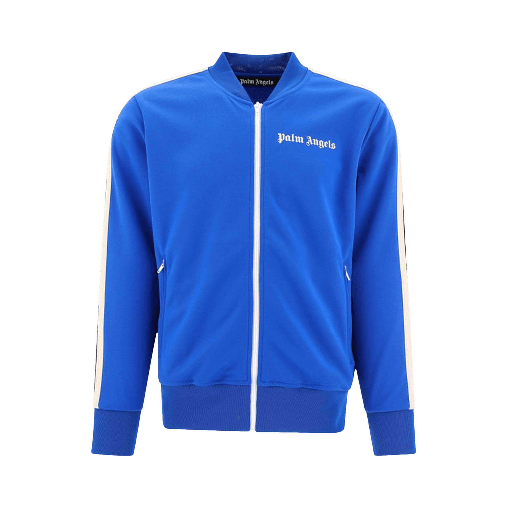 Palm Angels Bomber Track Jacket 'Blue/Off White'