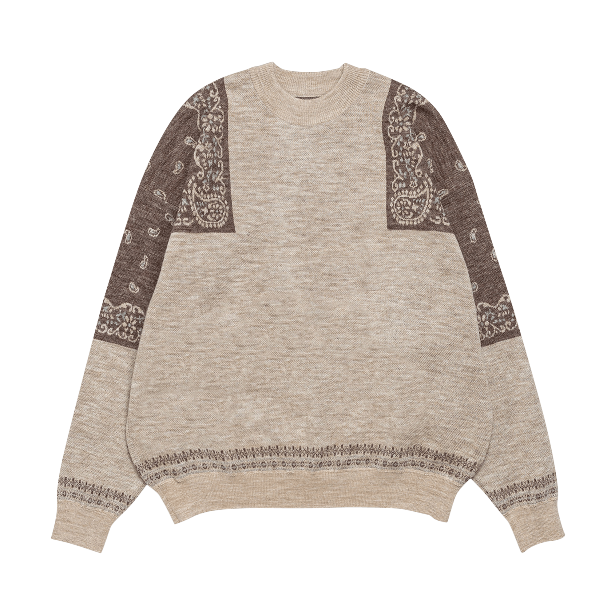 Pre-owned Rhude Bandana Knit Crewneck 'multicolor' In Multi-color