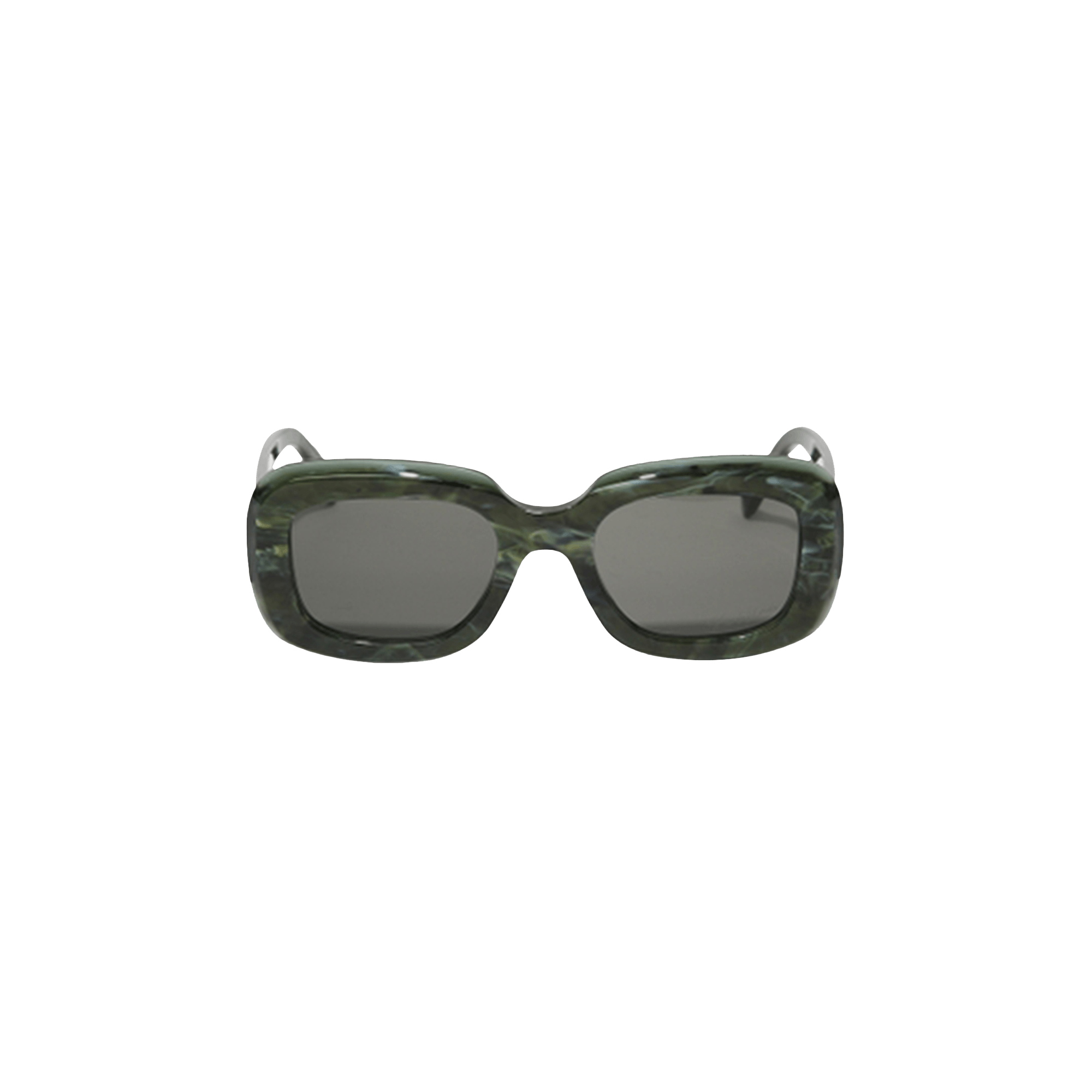 Pre-owned Saintwoods X Retrosuperfuture Sunglasses 'emerald' In Green