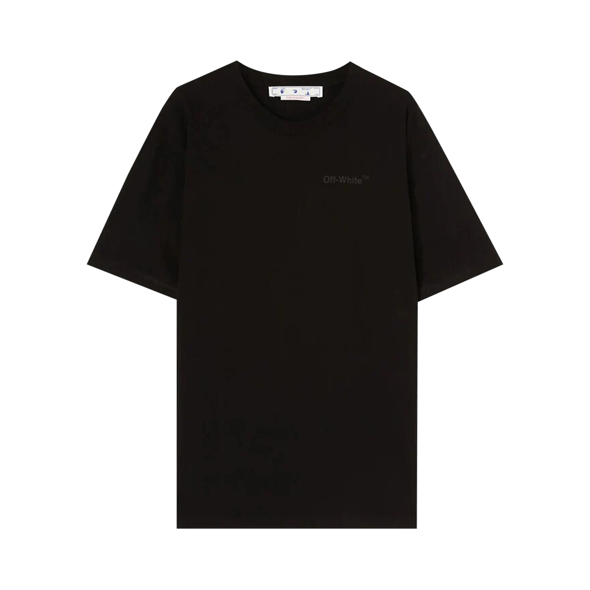 Off-White Diag Tab Over Short-Sleeve Tee 'Black/Black'