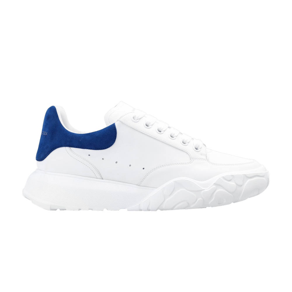 Alexander McQueen Oversized Court Trainer 'White Blue'