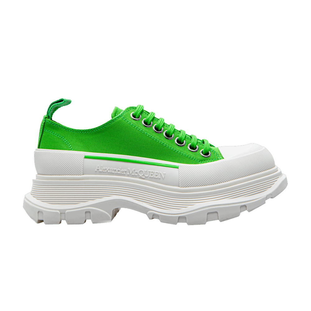 Alexander McQueen Wmns Tread Slick Lace Up 'Green'