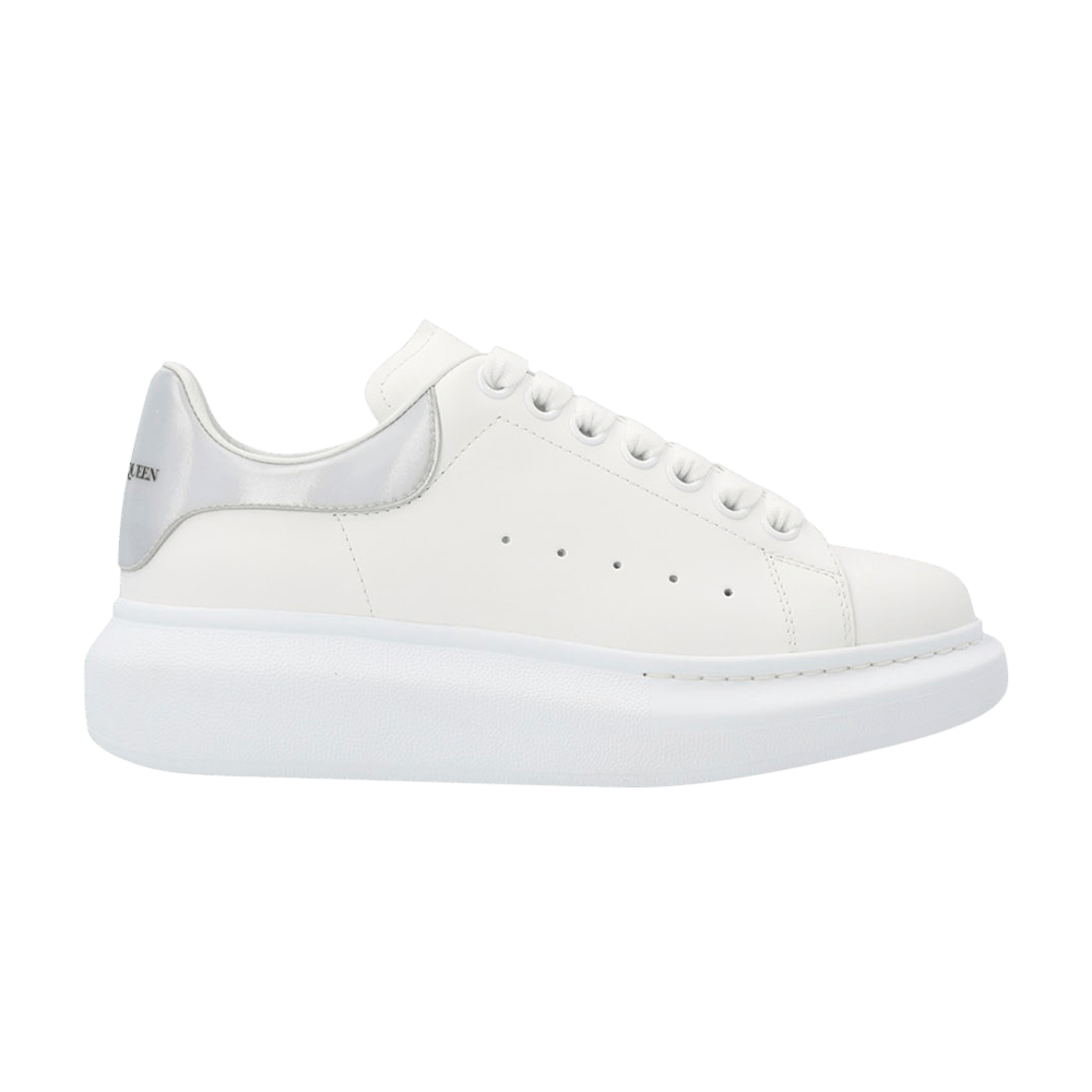 Alexander McQueen Wmns Oversized Sneaker 'White Silver'