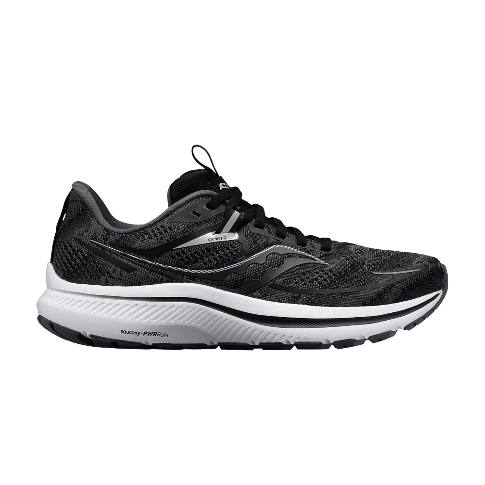 Saucony Omni 21 Wide 'Black White'