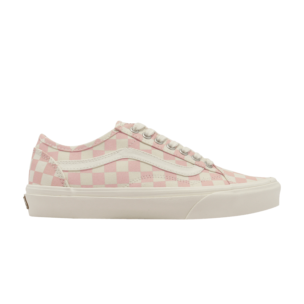 Pre-owned Vans Old Skool Tapered 'eco Theory - Checkerboard Peachy Keen' In Pink