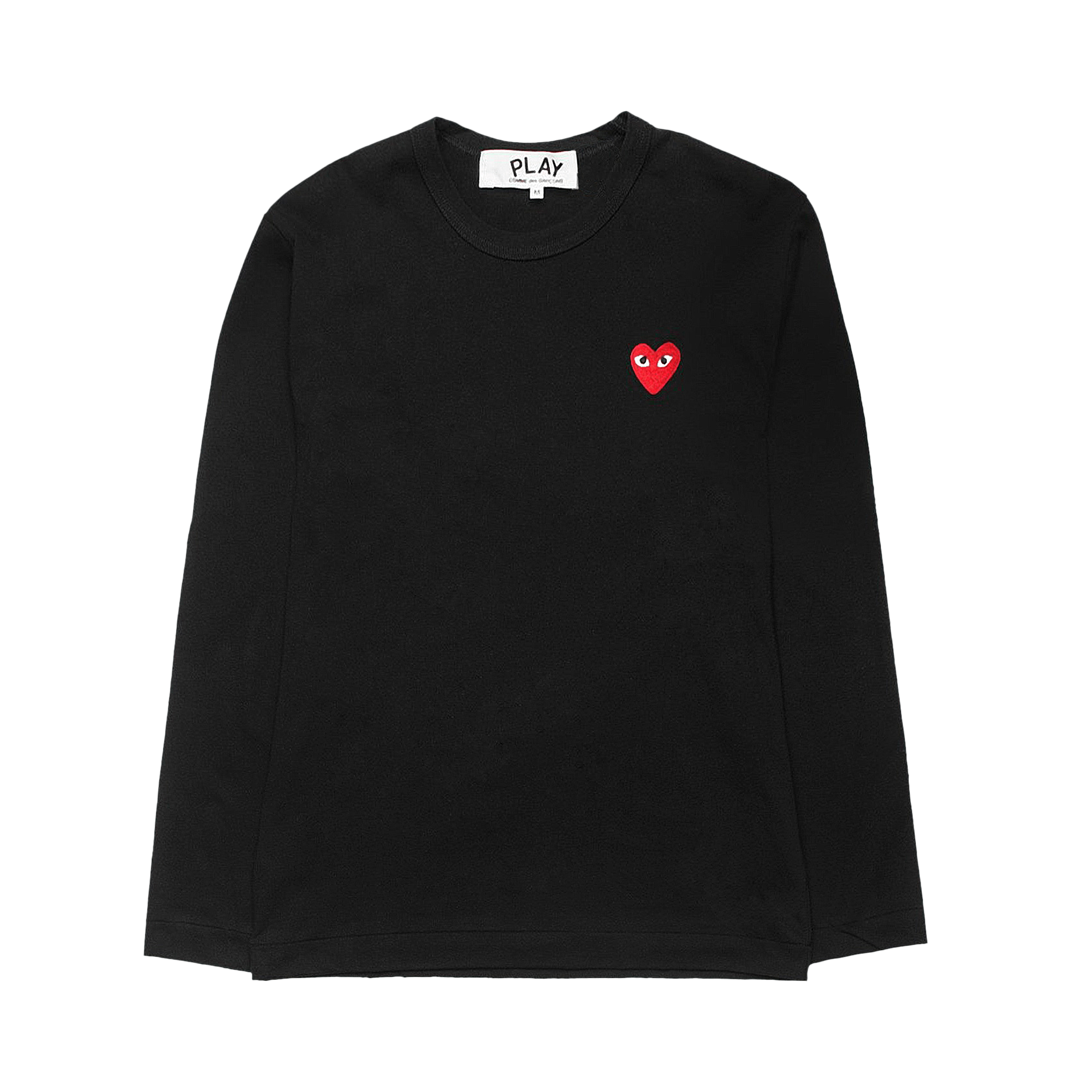 Comme des Garçons PLAY Long-Sleeve T-Shirt 'Black'