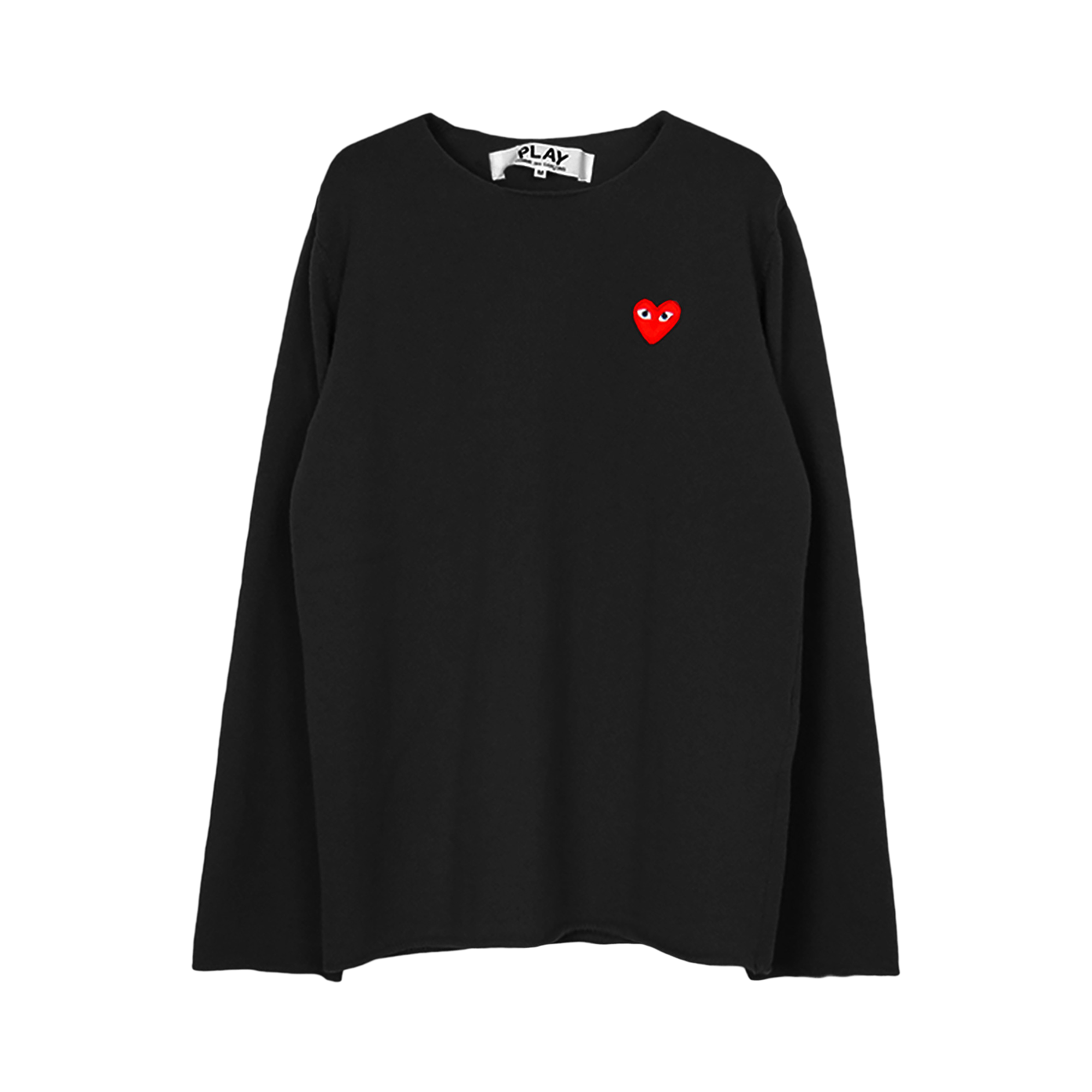 Comme des Garçons PLAY Red Heart Sweater 'Black'