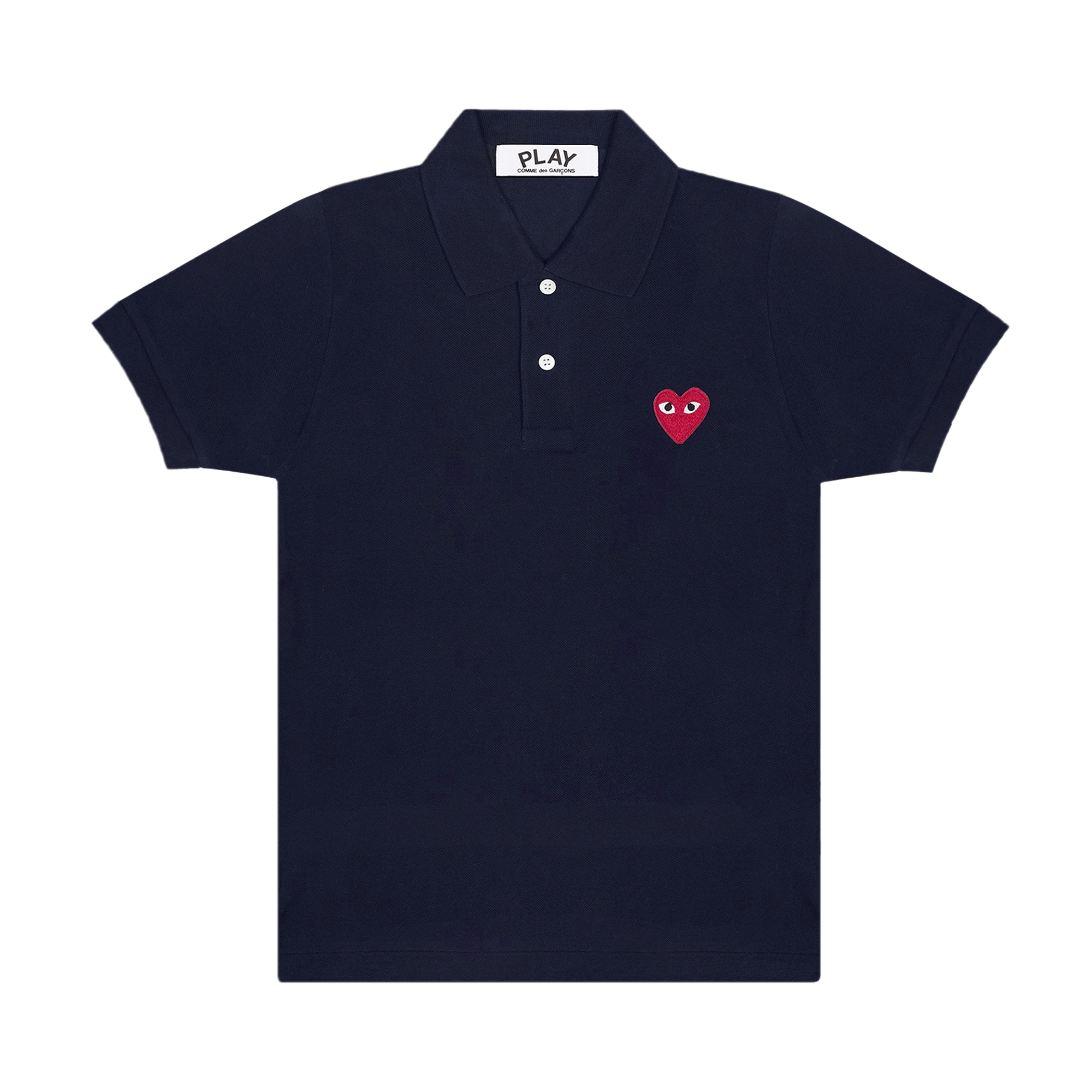 Comme des Garçons PLAY Heart Polo 'Navy'