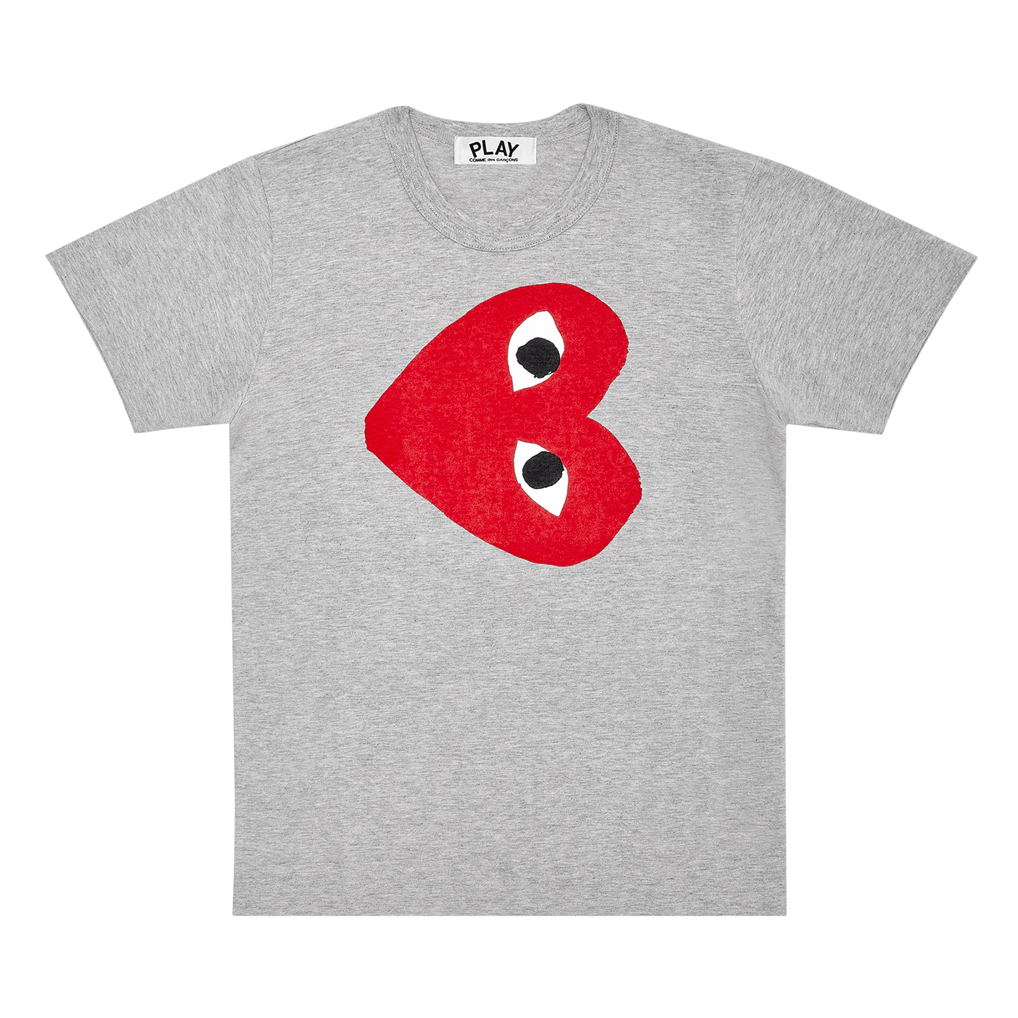 Comme des Garçons PLAY Red Heart T-Shirt 'Grey'