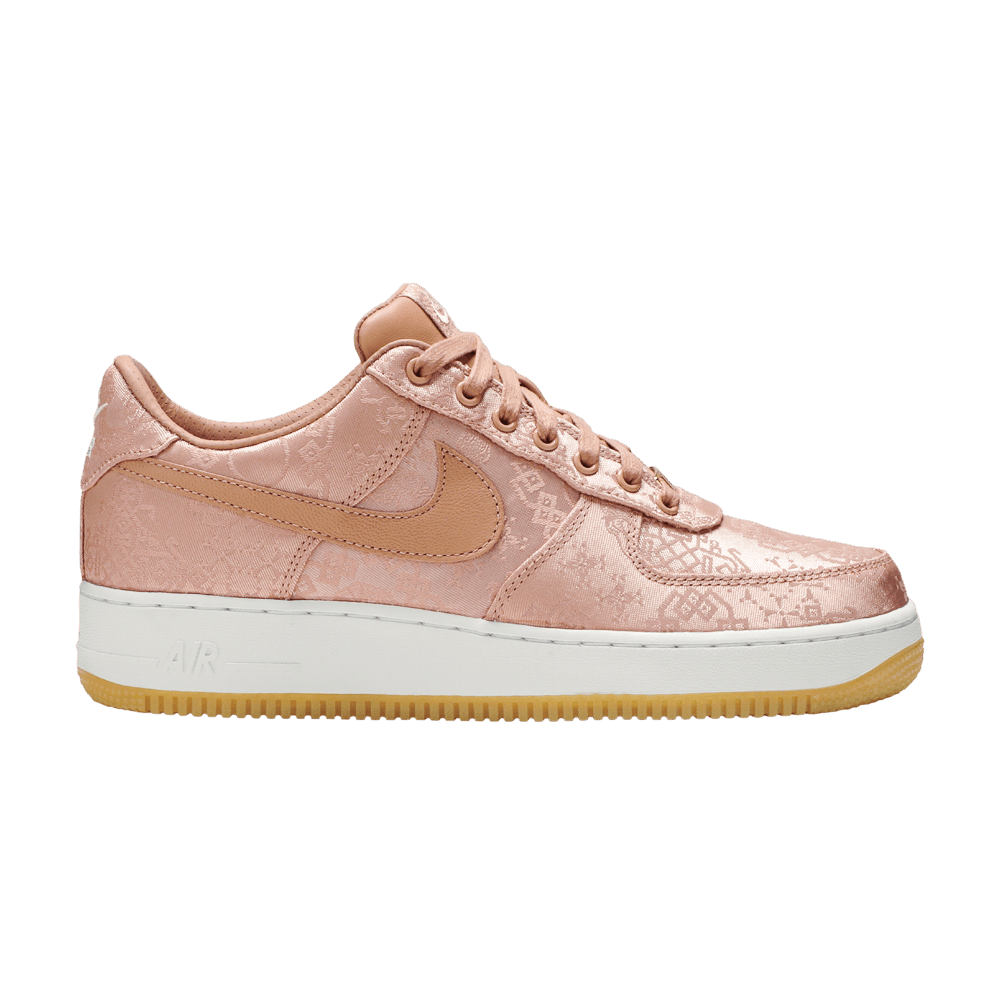 CLOT x Nike Air Force 1 Low Premium 'Rose Gold Silk'