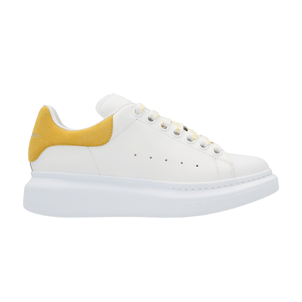 Alexander McQueen Wmns Oversized Sneaker 'White Ochre'