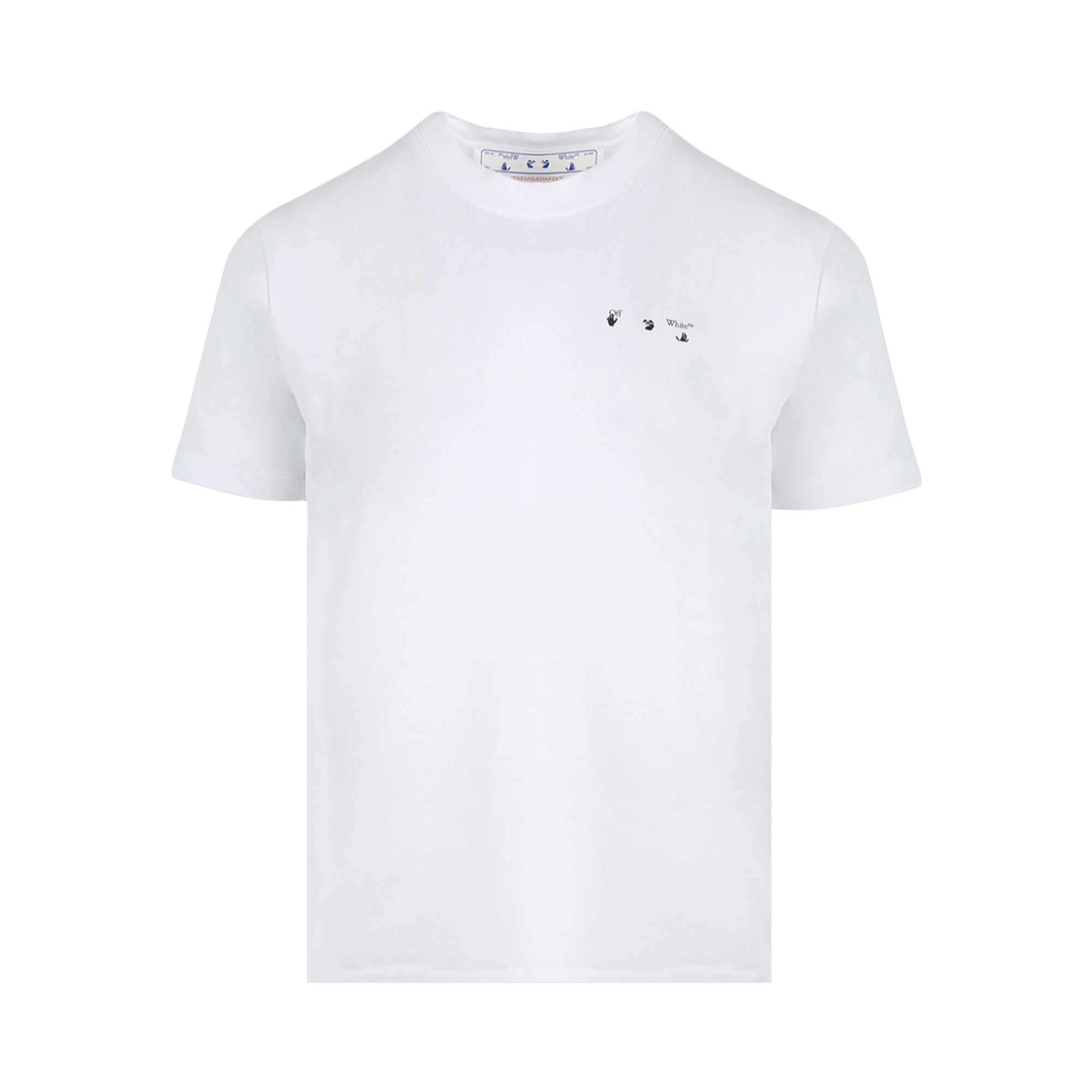 Off-White Caravaggio Paint Slim Tee 'White/Black'