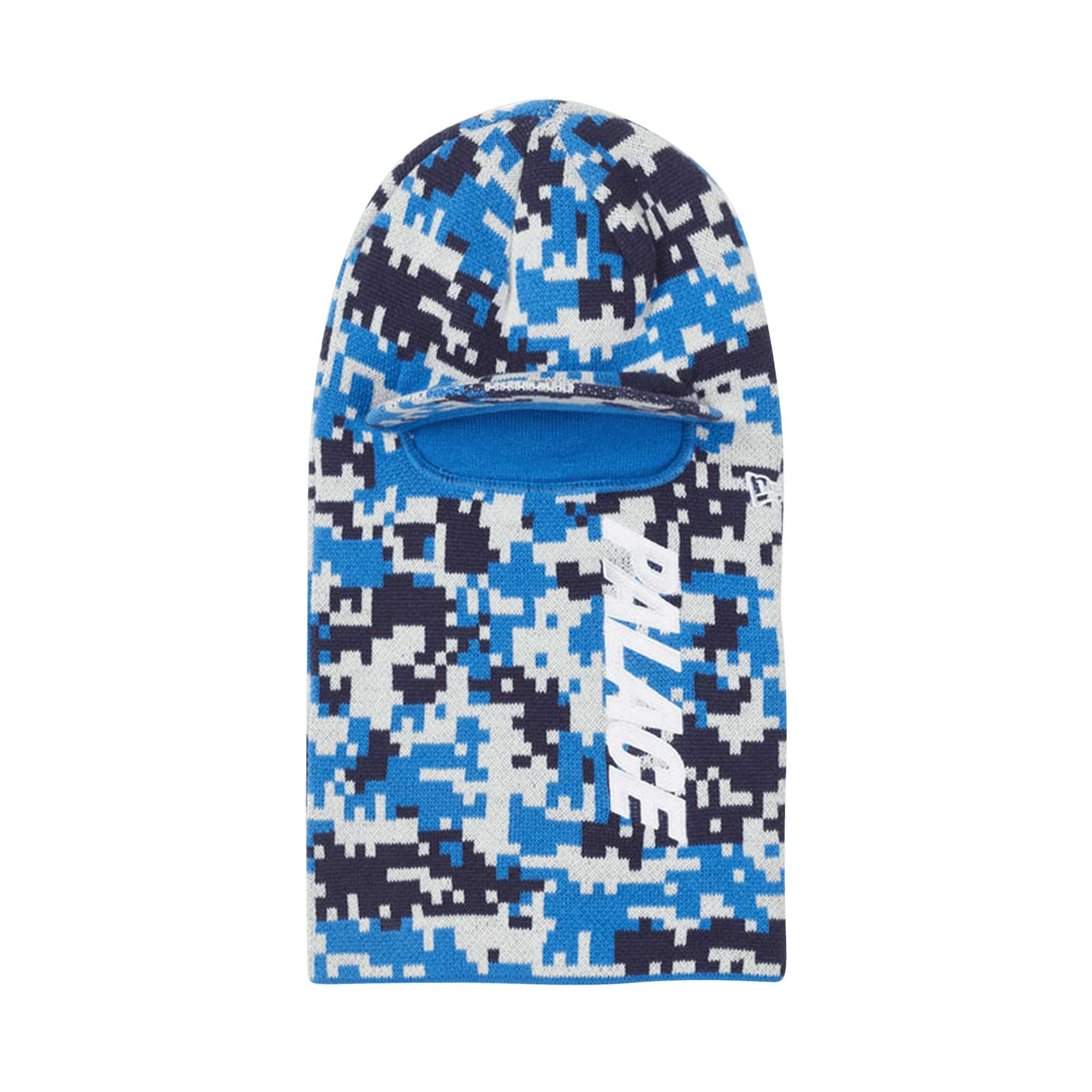 Palace x New Era Peaked Balaclava 'Blue Camo'