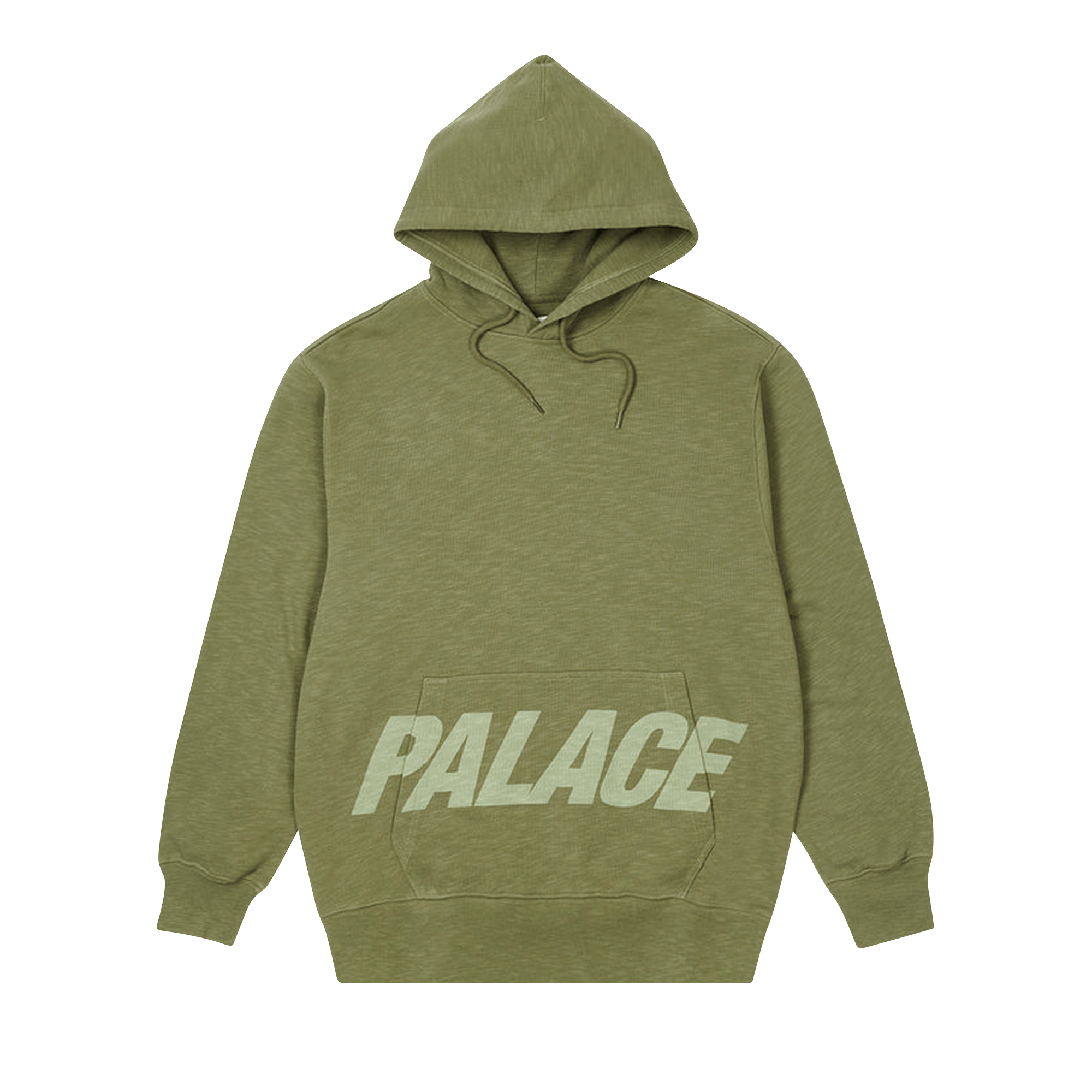 Palace Pal Pocket Slub Hood 'Olive'