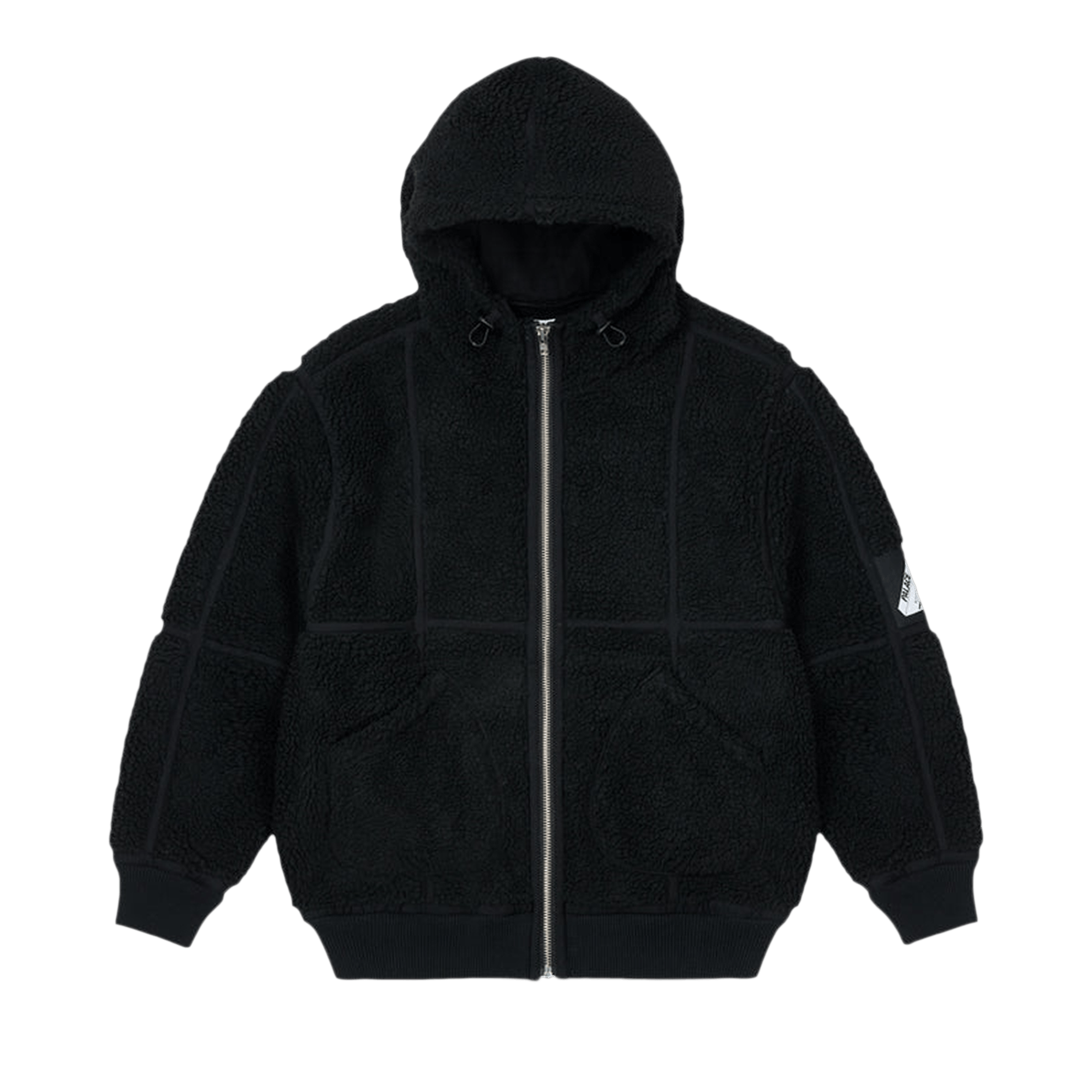Palace Sherpa Hooded Jacket 'Black'
