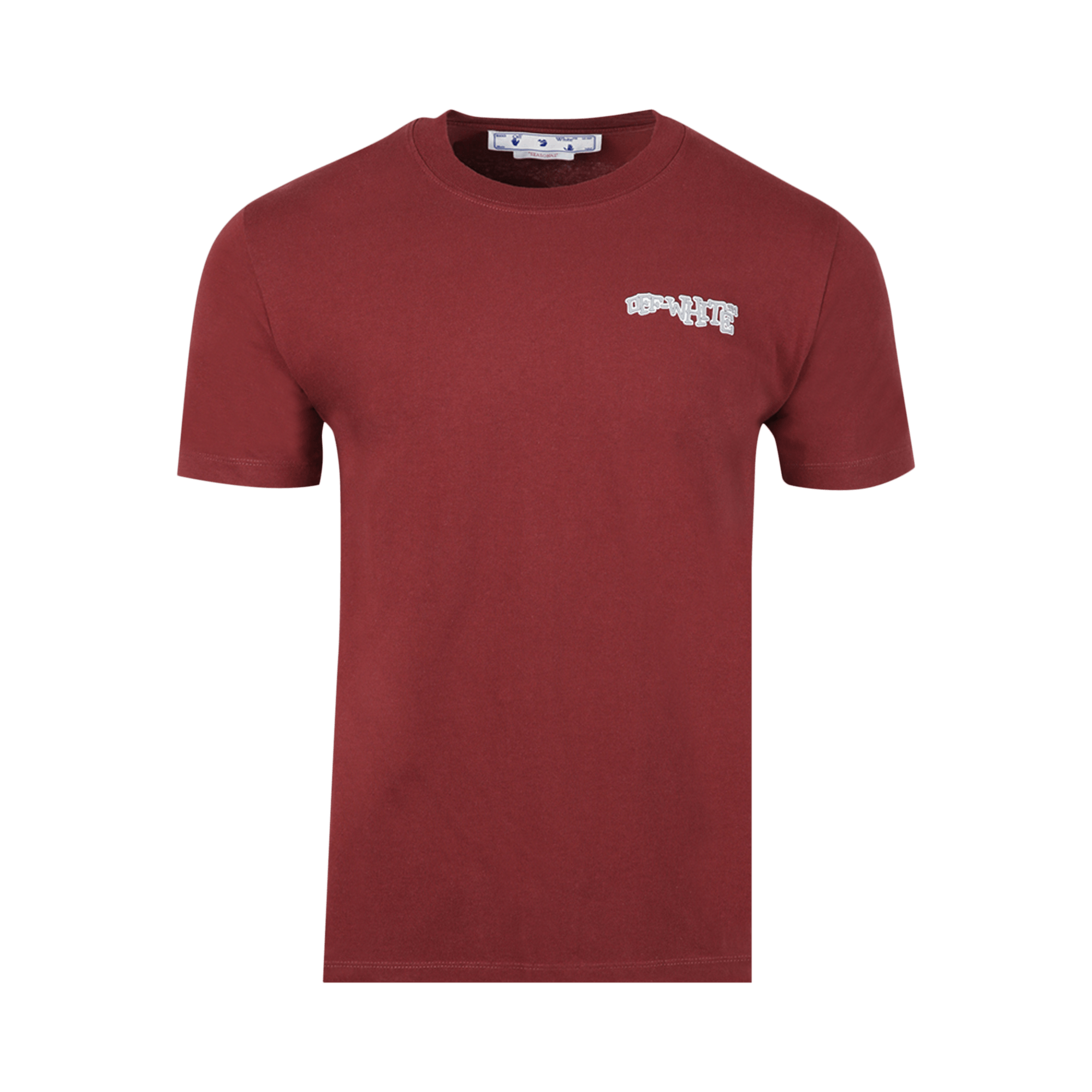 Off-White Carlos Arrow Slim Short-Sleeve Tee 'Burgundy'