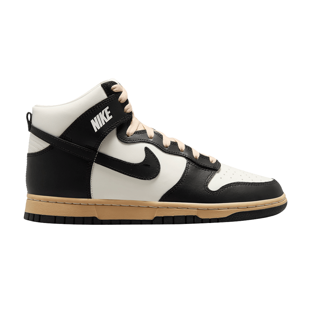 Pre-owned Nike Wmns Dunk High Se 'vintage Panda' In White