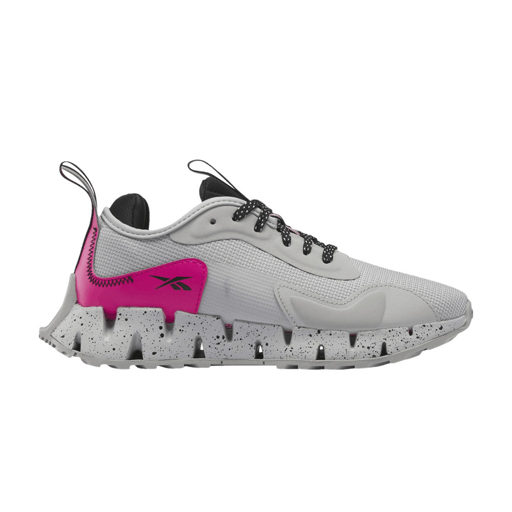Reebok Wmns Zig Dynamica Adventure 'Grey Proud Pink Speckled'