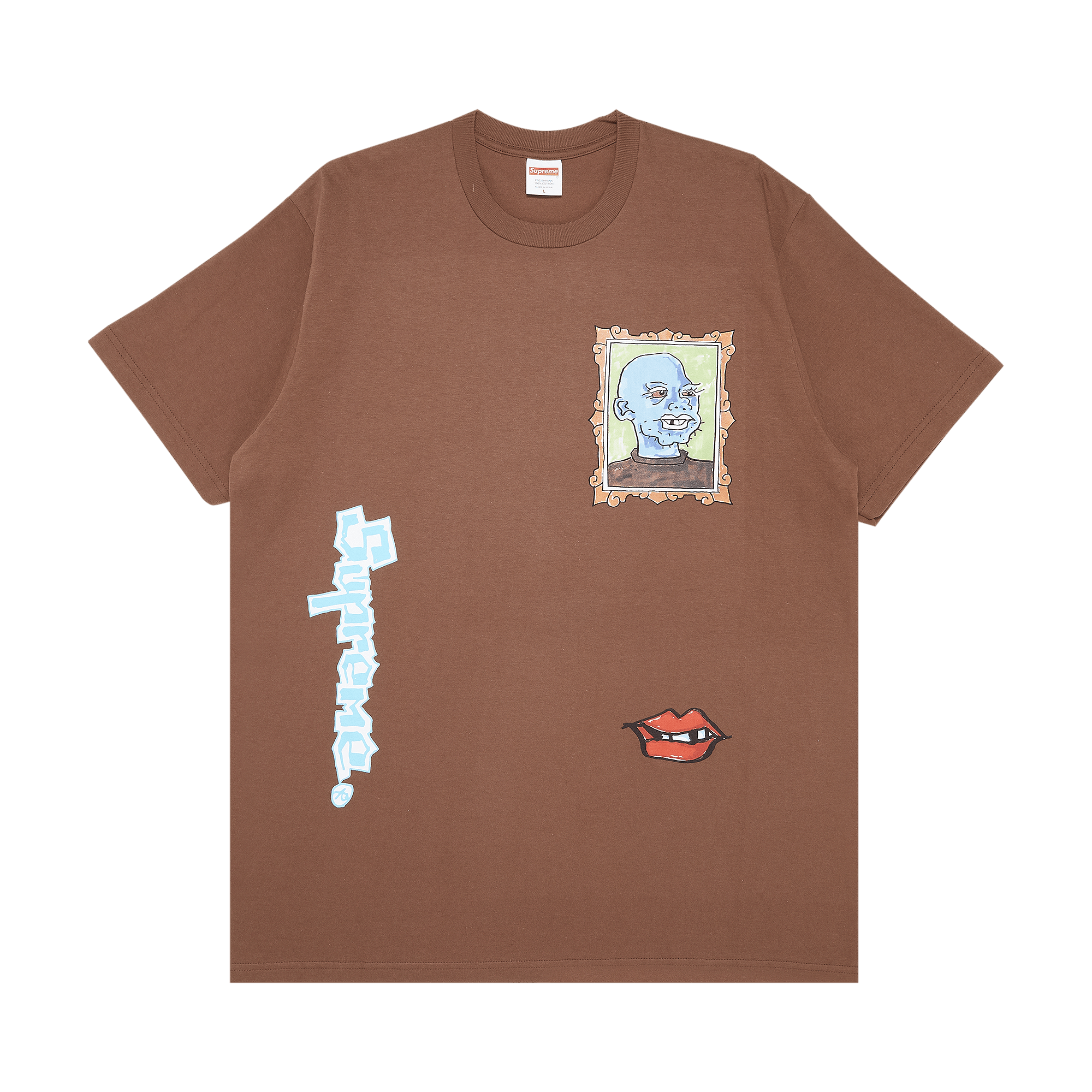 Supreme Gonz Portrait Tee 'Brown'