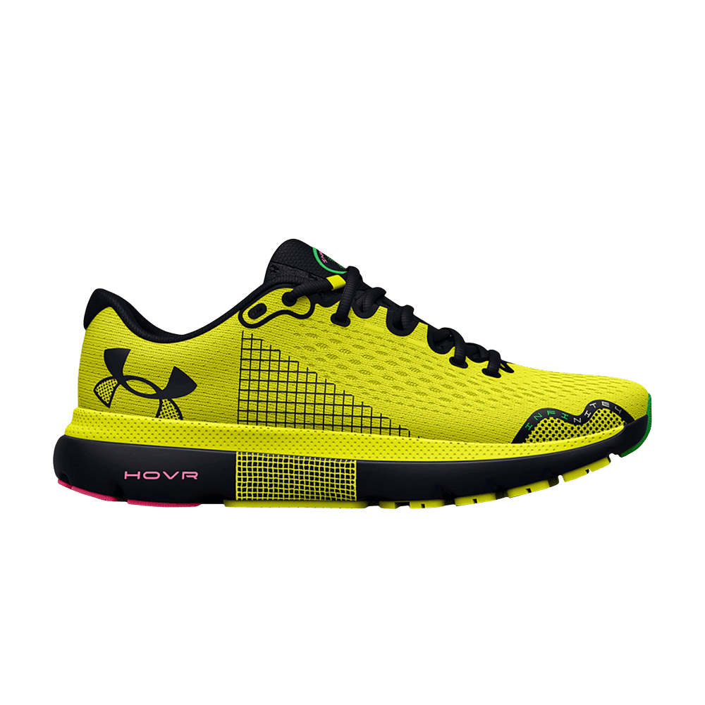 Pre-owned Under Armour Hovr Infinite 4 'yellow Ray Pink'
