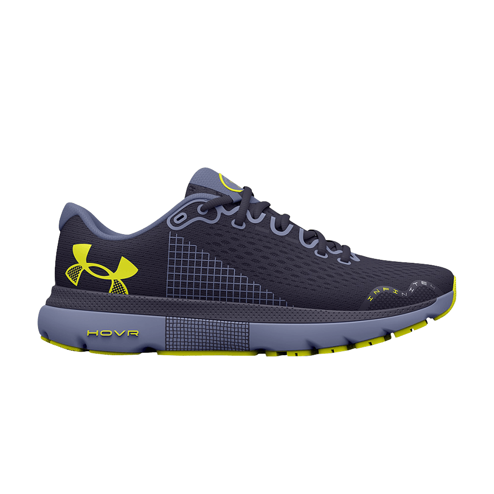 Pre-owned Under Armour Hovr Infinite 4 'aurora Purple Yellow'