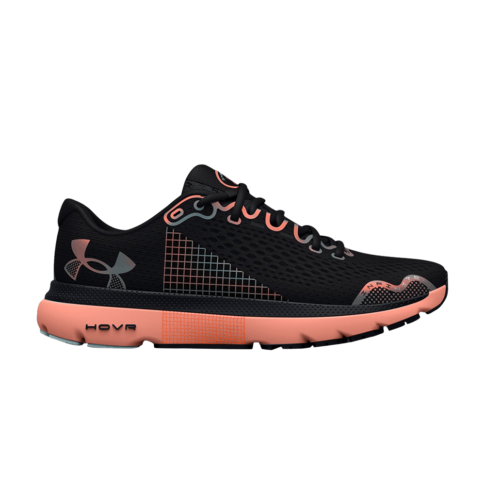 Pre-owned Under Armour Wmns Hovr Infinite 4 'black Lunar Coral'