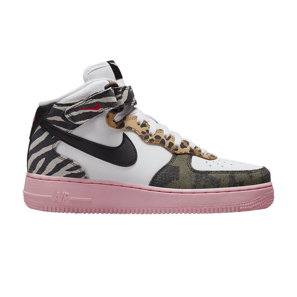 Pre-owned Nike Wmns Air Force 1 Mid 'tunnel Walk' In Multi-color