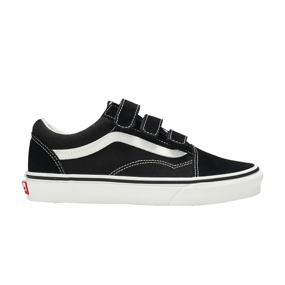 Vans Old Skool Velcro Black White